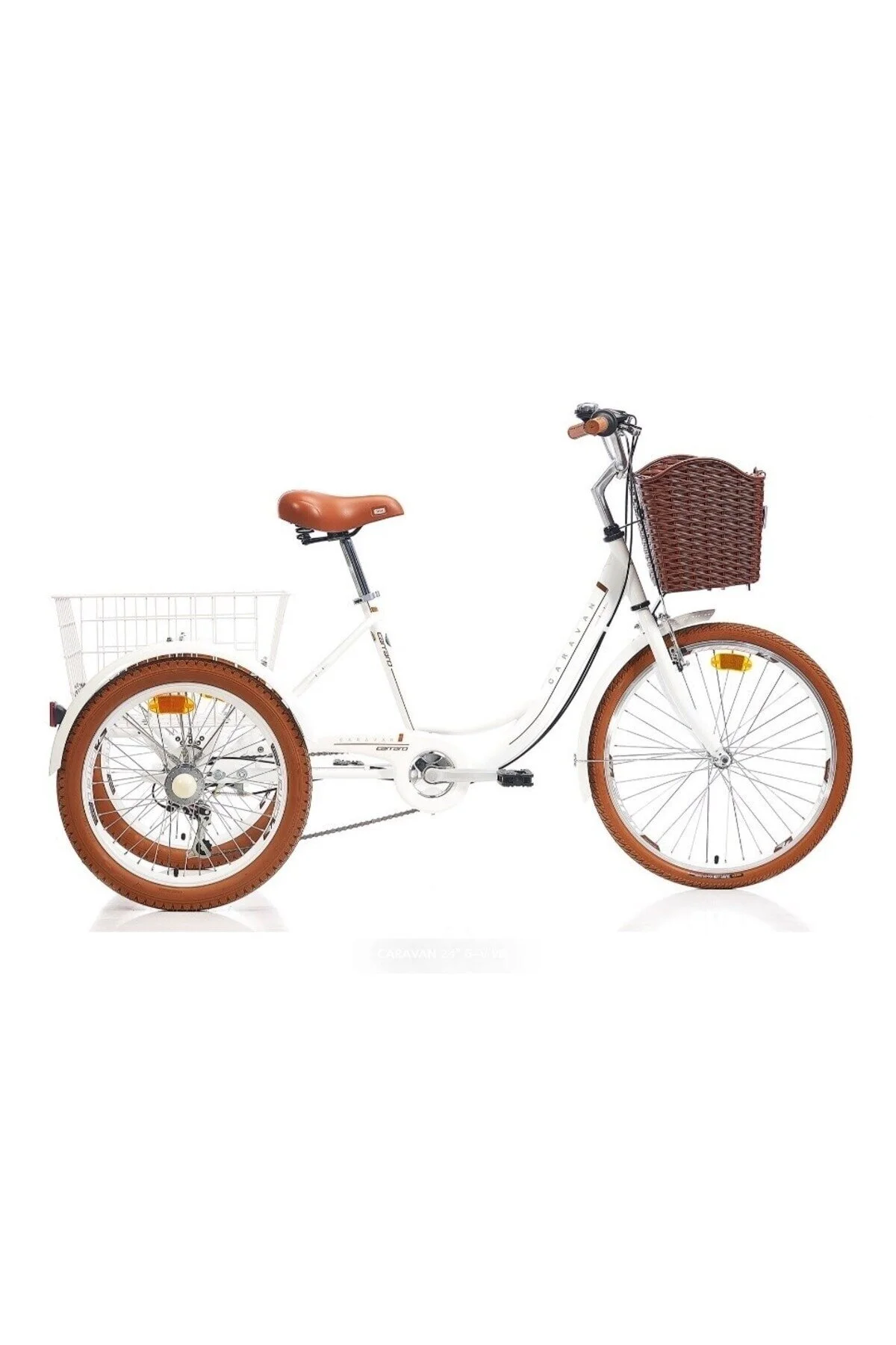 دوچرخه چند رنگ مردانه و زنانه CITY BIKE 24 6 GEAR GOLD بیانکی Bianchi