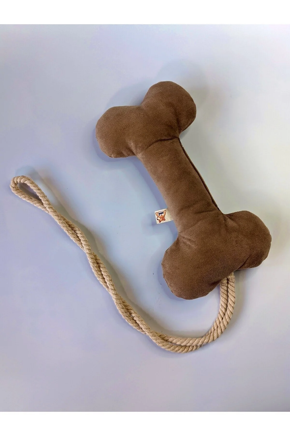 اسباب بازی سگ چند رنگ Bestie Tug Bone Dog Toy Brown UTDKO014020 UTDpet