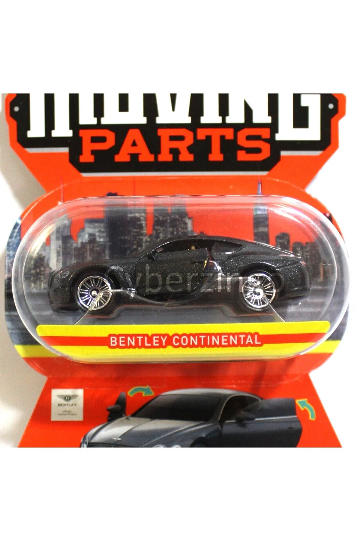 ماشین اسباب بازی Bentley Continental Moving Parts 70 Years 1 54 Openable Metal Car FWD28 Matchbox