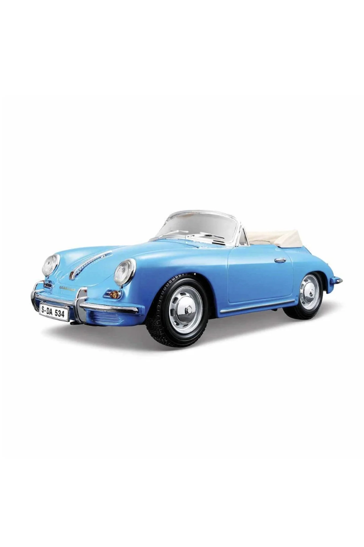 مدل خودرو 1:18 پورشه 356B کابریولت 1961 CAR BLUE اورجینال Burago