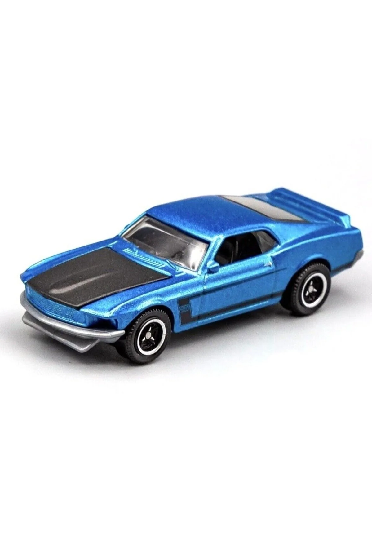 ماشین اسباب بازی 1969 Ford Mustang Boss 302 Moving Parts 70 Years 2 54 قطعات قابل باز شدن فلزی FWD28 Matchbox