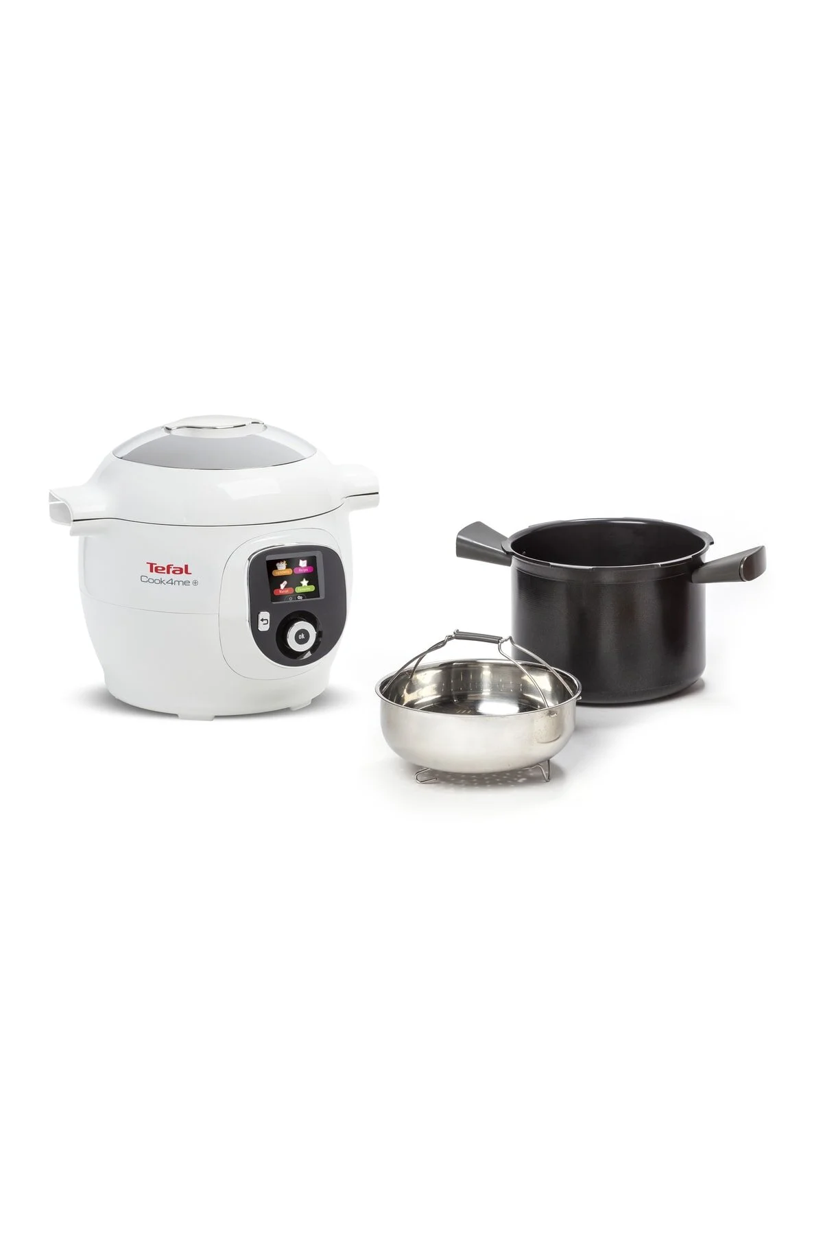 پلوپز چندکاره مولتی اجاق هوشمند COOK4ME پز گاز فشار قوی 150 دستور غذا CY851130 اورجینال TEFAL