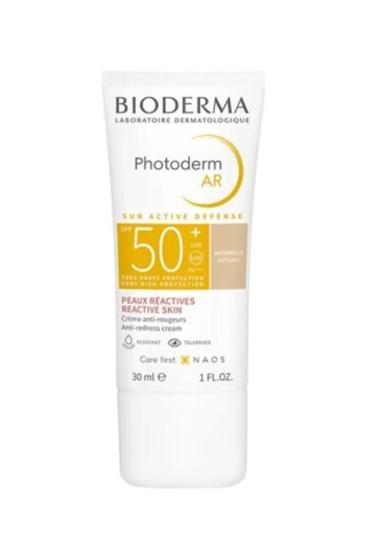 کرم ضد آفتاب صورت ضدآفتاب پر رنگ پیری برای پوست مستعد قرمزی 30 میل. Bioderma