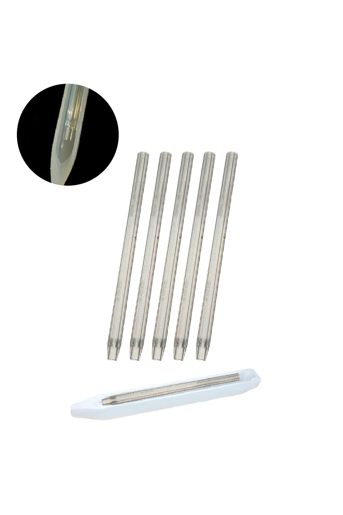 فیگور لوله تونلی قلم اپوکسی شفاف 5 تیکه از ترکیه Getshop Alışveriş Pazarı