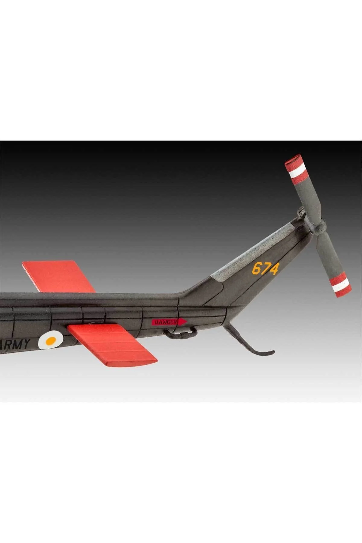 ماکت بل UH 1H Gunship 4983 اورجینال REVELL Genel Markalar