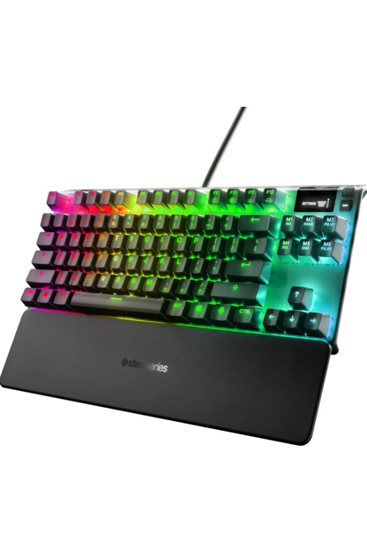 کیبورد مخصوص بازی صفحه کلید APEX PRO TKL مکانیکی انگلیسی Q SteelSeries