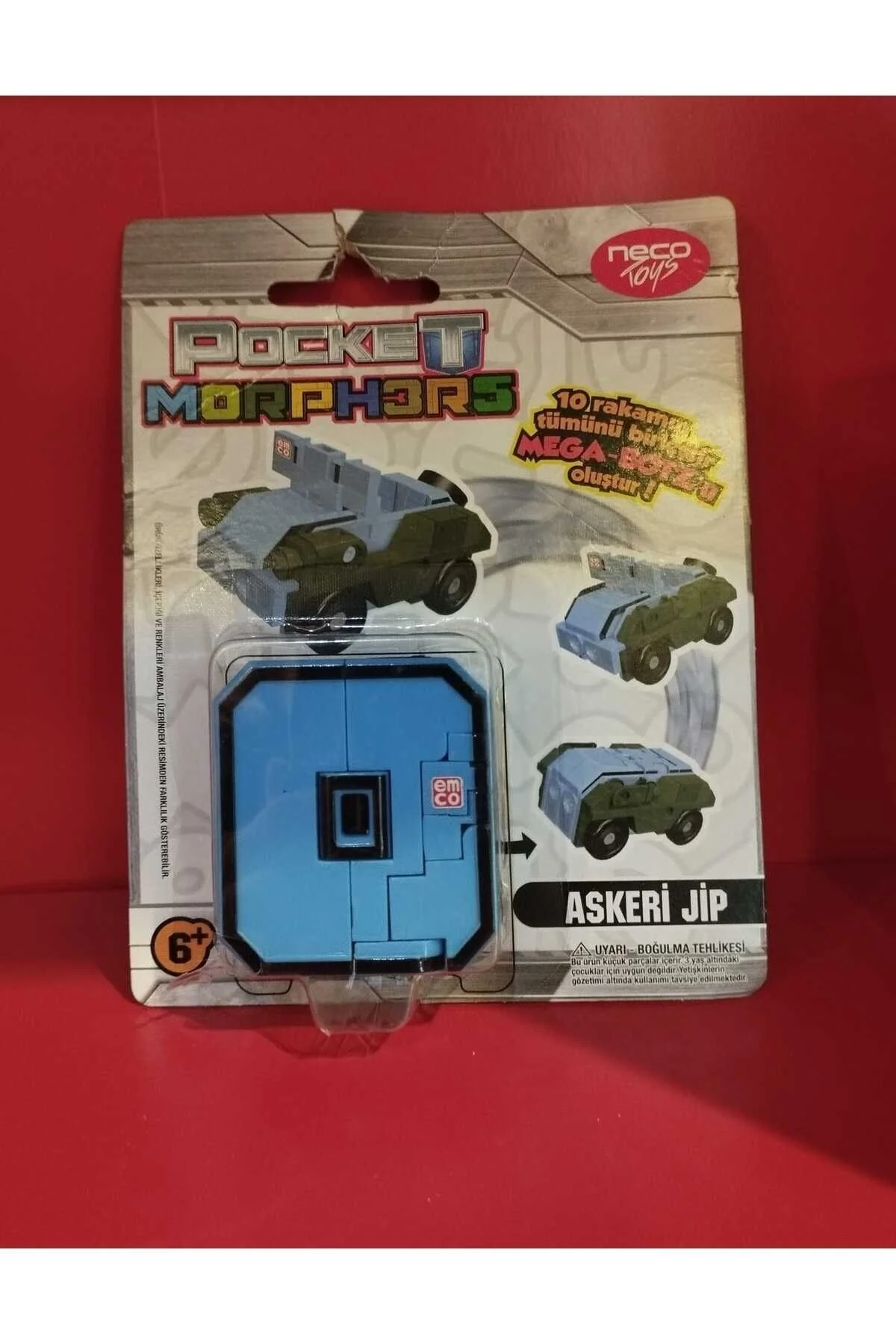 ماشین اسباب بازی اعداد متحول کننده سورپرایز 0 Pocket Morphers