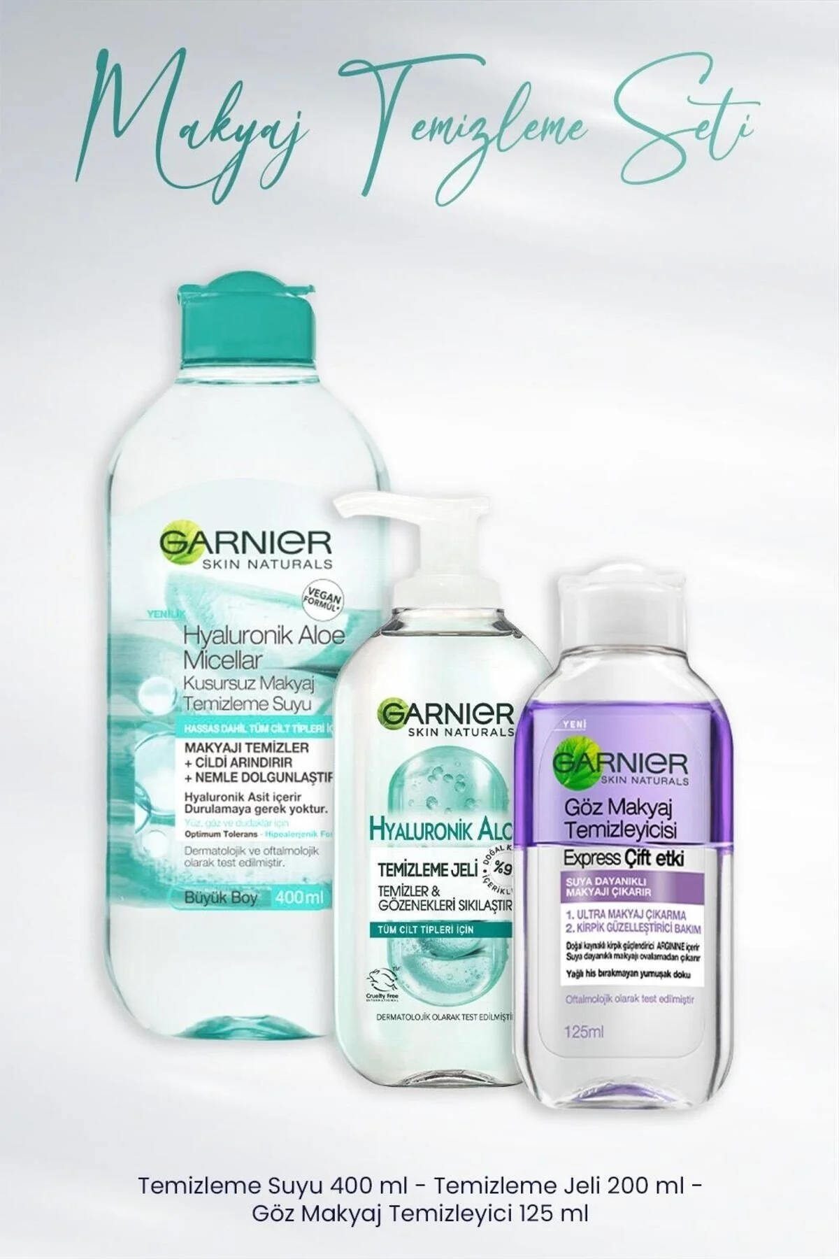 پاک کننده آرایش چشم مجموعه حذف اورجینال Garnier
