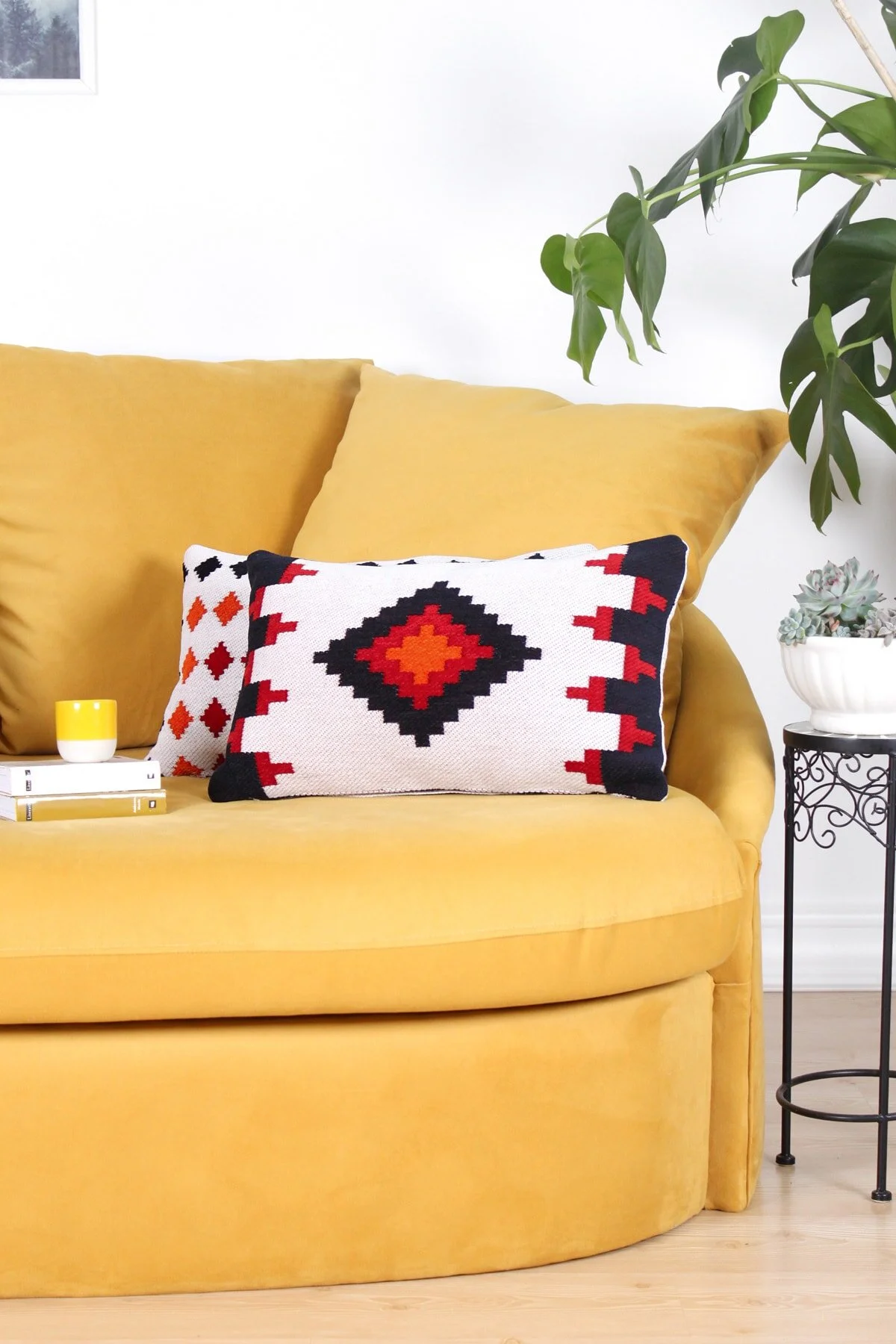 کوسن و کاور بالش روستایی KILIM TROY اورجینال Lorence Home