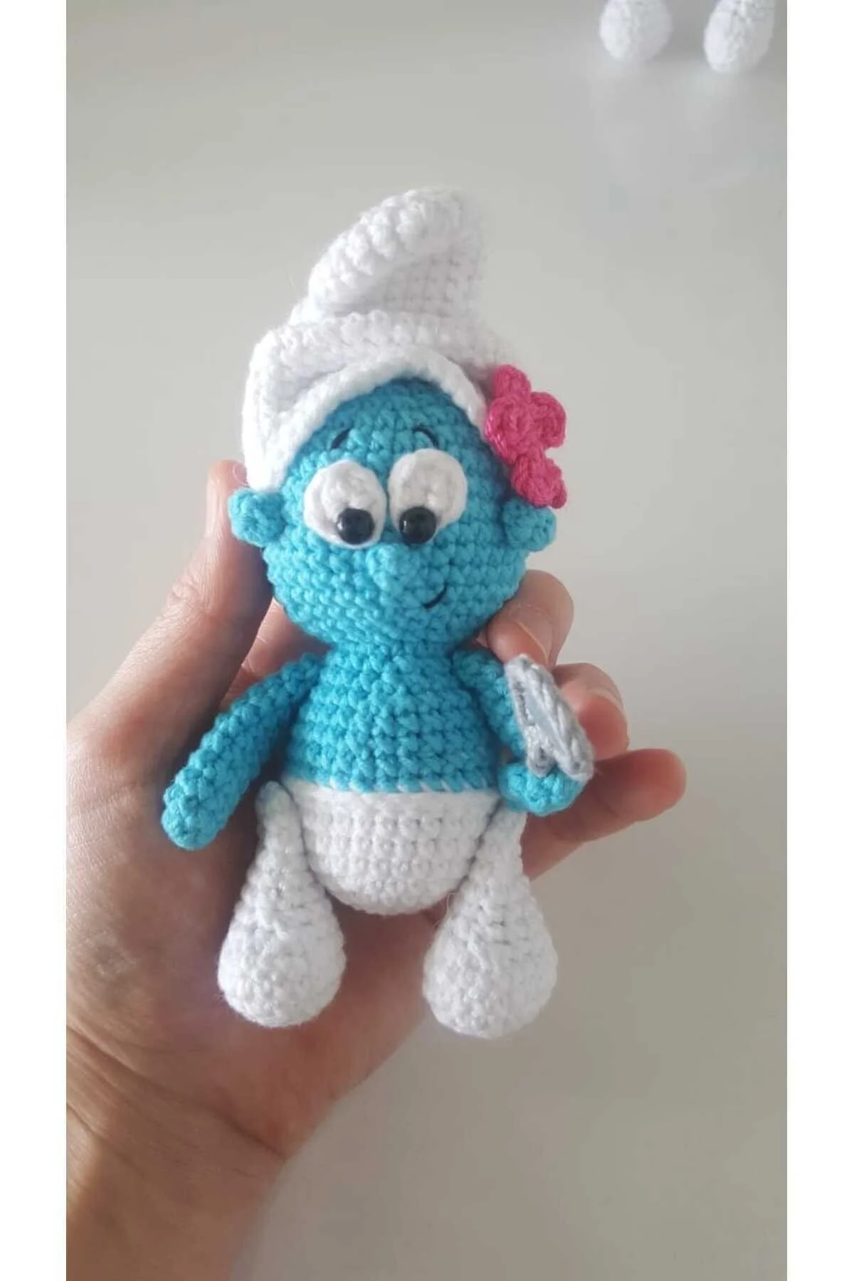 اسباب بازی های فیگور شخصیت مجموعه ارگانیک SMURFS غرغره خواب و زیبا ŞİRİNLER