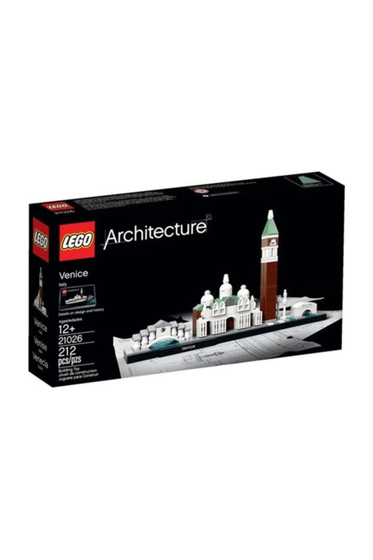 لگو و اسباب بازی های ساخت محور معماری 21026 ونیز از ترکیه LEGO
