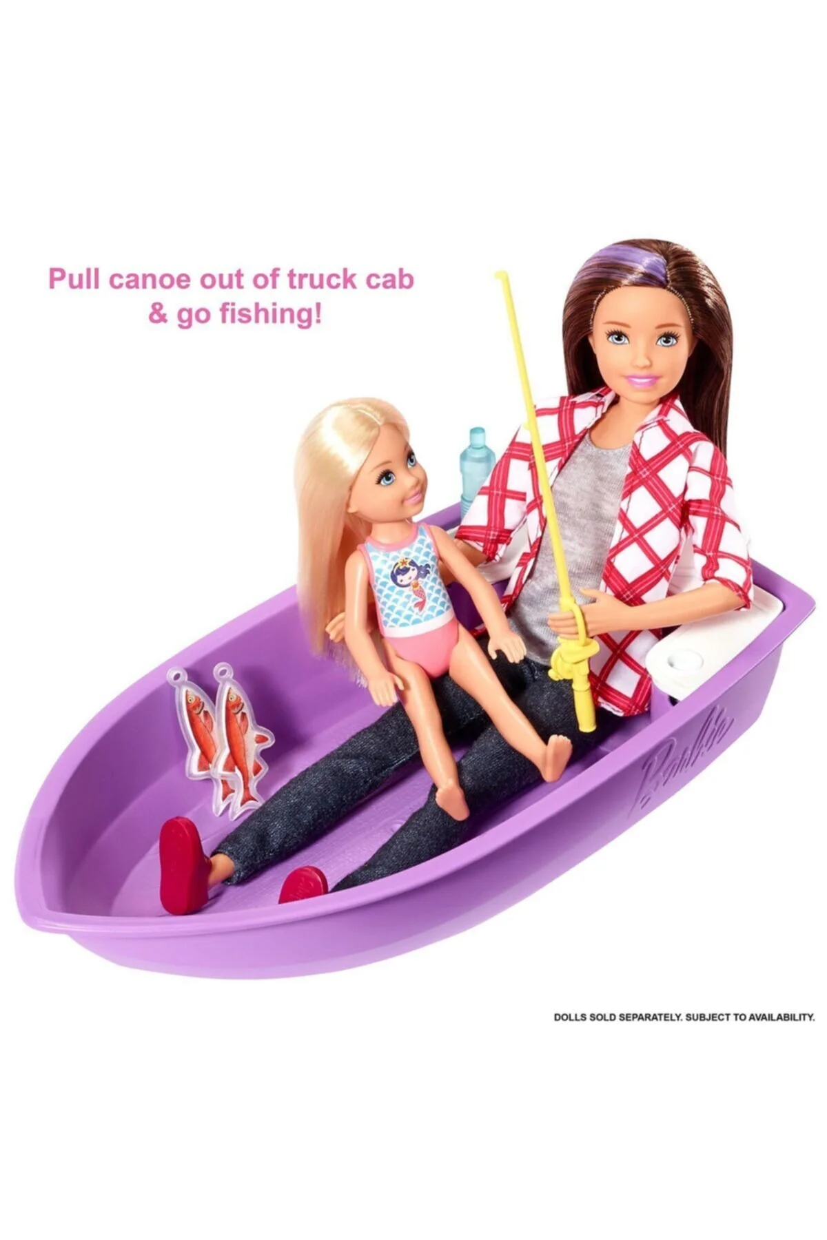 عروسک های اسباب بازی و لوازم جانبی کاروان رویایی سه در یک Barbie