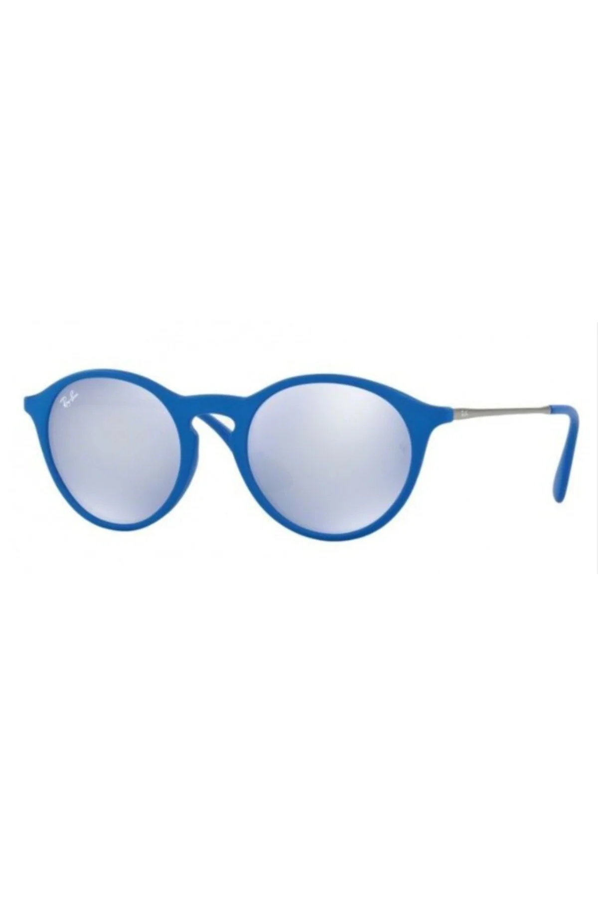 عینک آفتابی بیضی آینه ای نقره 49 ری بن Ray-Ban