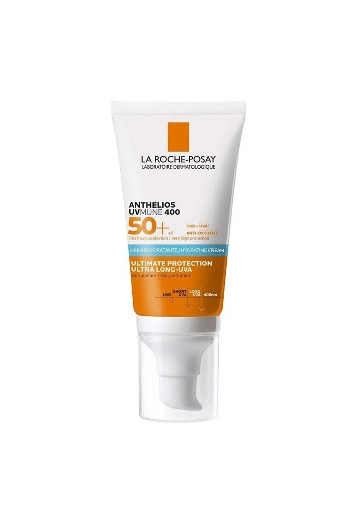 La Roche Posay کرم ضد آفتاب SPF50 + بدون رنگ مرطوب کننده برای چهره و چشمها مناسب برای پوست خشک 50 میلی لیتر