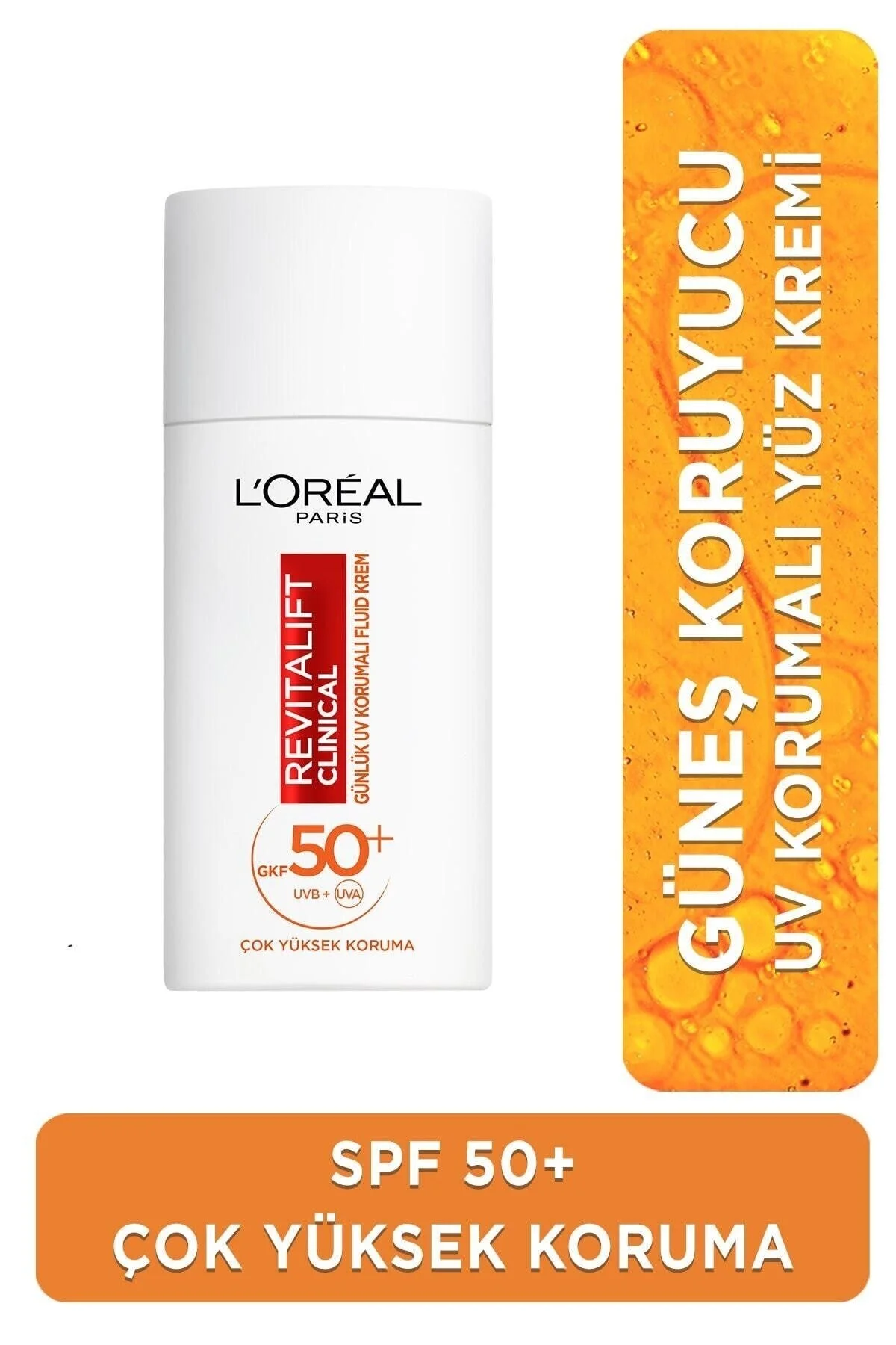 L'Oreal Paris ضدپیری روزانه کرم ضدآفتاب صورتی با حفاظت بالا 50 میلی لیتر