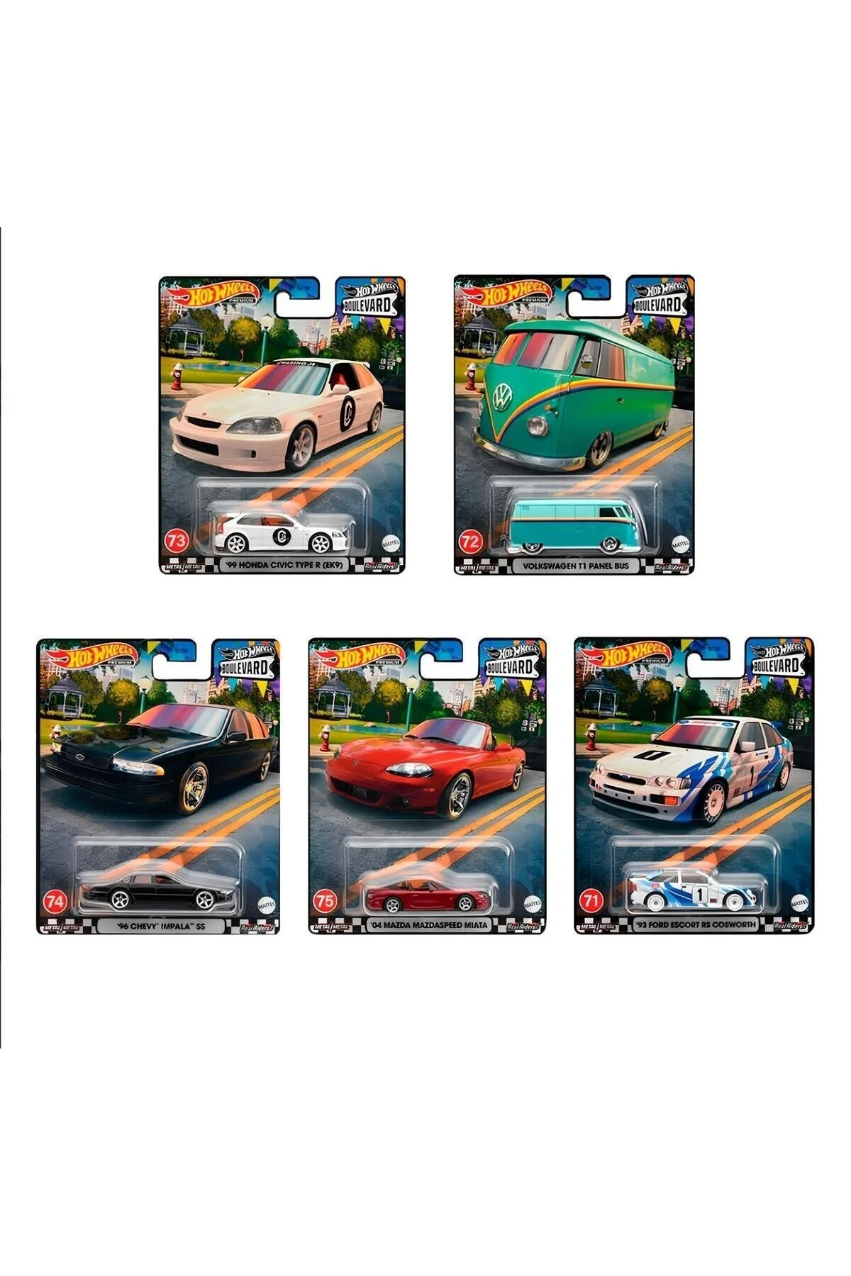 مدل خودرو بلوار ممتاز 2023 5 ماشین های تنظیم شده هات ویلز HOT WHEELS