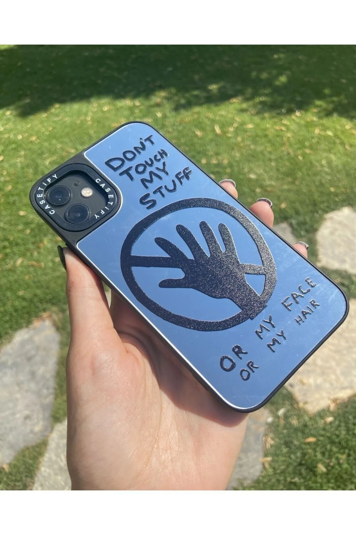 کاور و قاب MIRRORED STUFF CASE سازگار با IPHONE 12 PRO MAX KILIF HOUSE