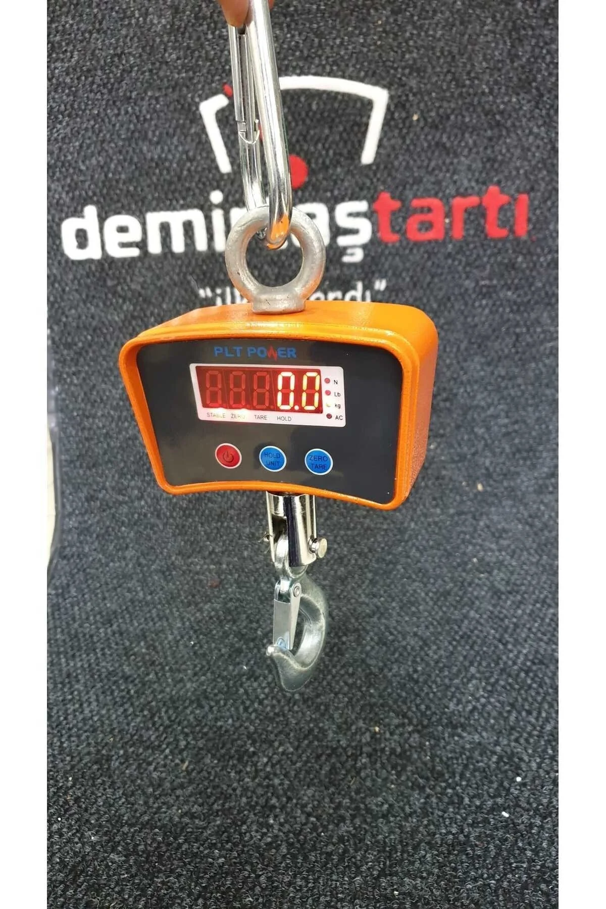 ترازو با وزن 500 کیلوگرم ظرفیت فلزی مقیاس آویزان جرثقیل CALASKA Demirtaş Tartı