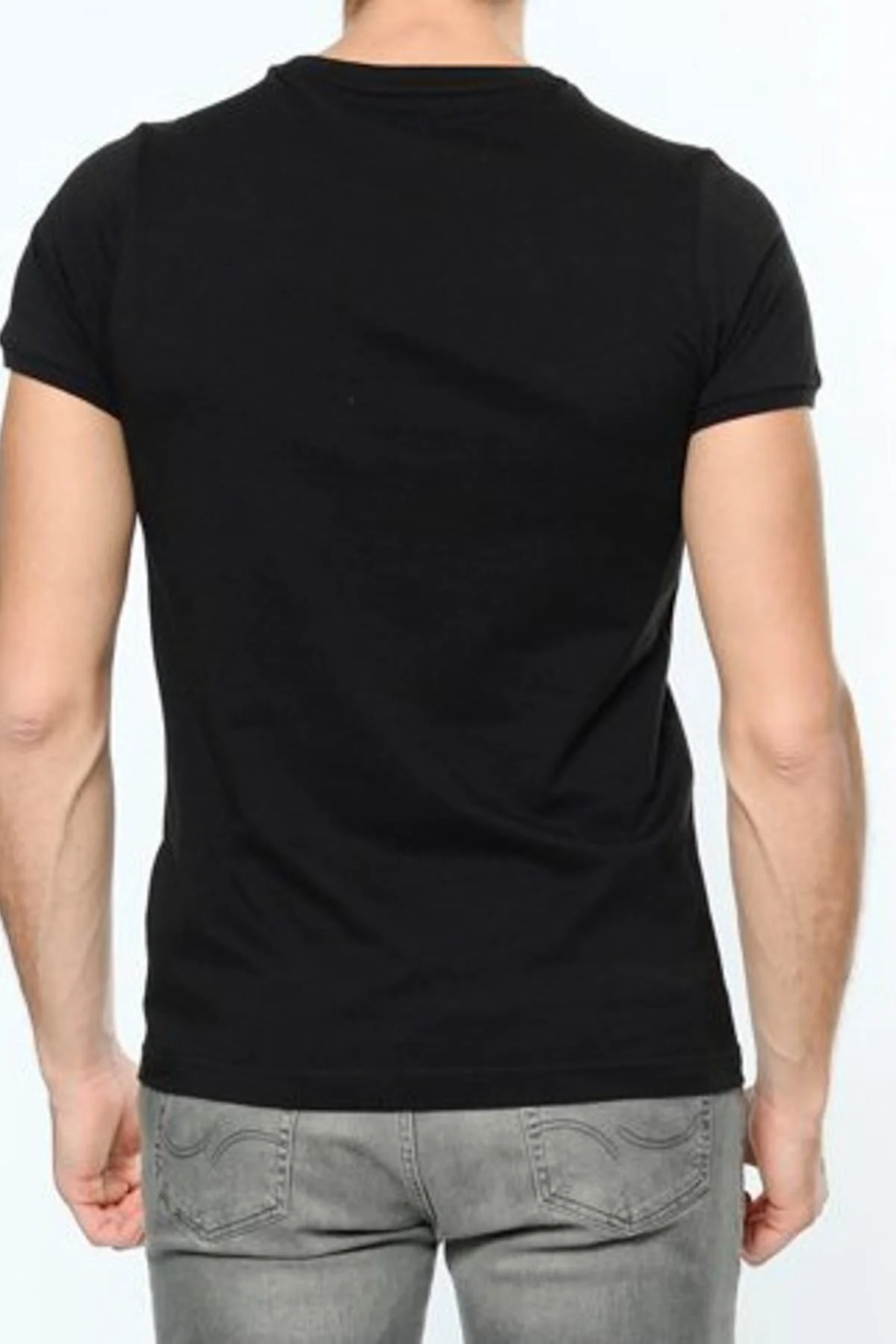تی شرت ورزشی مشکی مردانه آقایان Hmlmeat Ss Tee هومل hummel