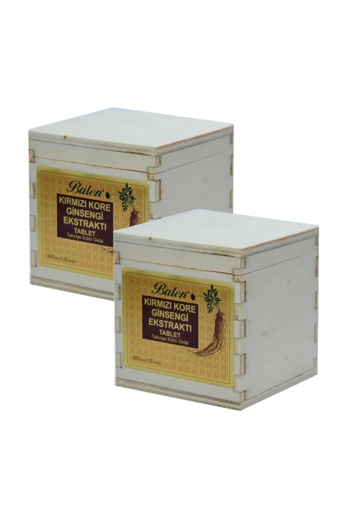 پروتئین بار قرص جینسینگ کره ای قرمز 600 میلی گرم X 120 2 جعبه اورجینال Balen