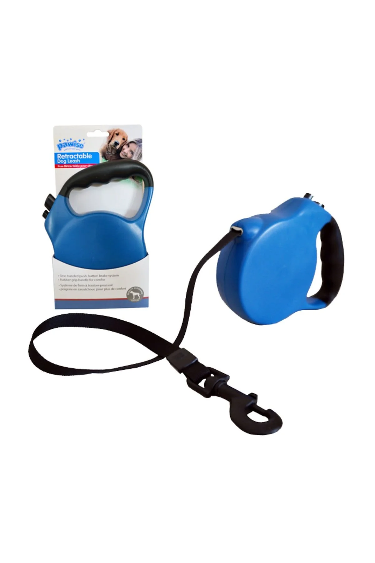 قلاده سگ سفید BLUE 5 M 1 سانتی متر پاویز Pawise