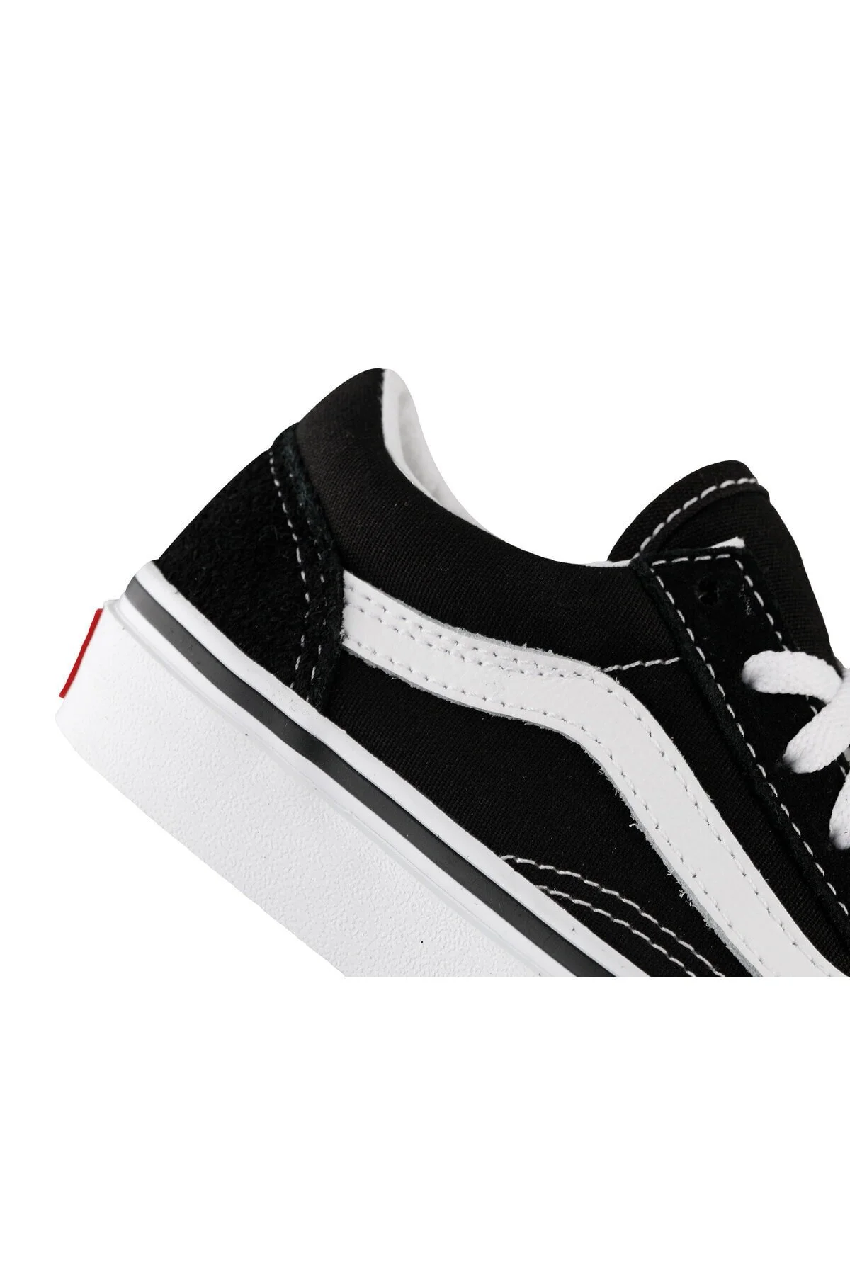 کفش دخترانه پسرانه یونیسکس بچه قدیمی Skol Daily سیاه ونس Vans