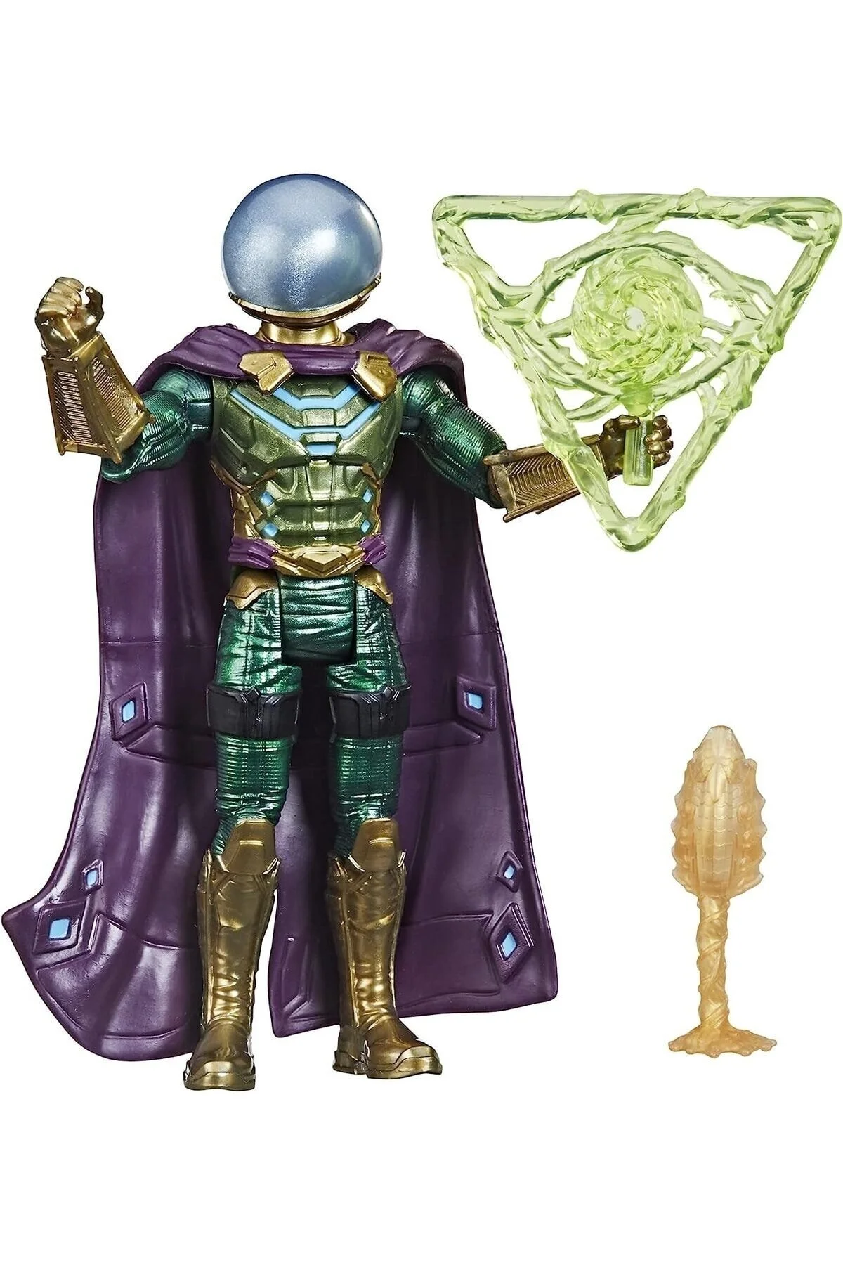 اسباب بازی های فیگور شخصیت Marvel Spider Man Mystery Web Gear Mysterio Action Edition ویژه  Hasbro