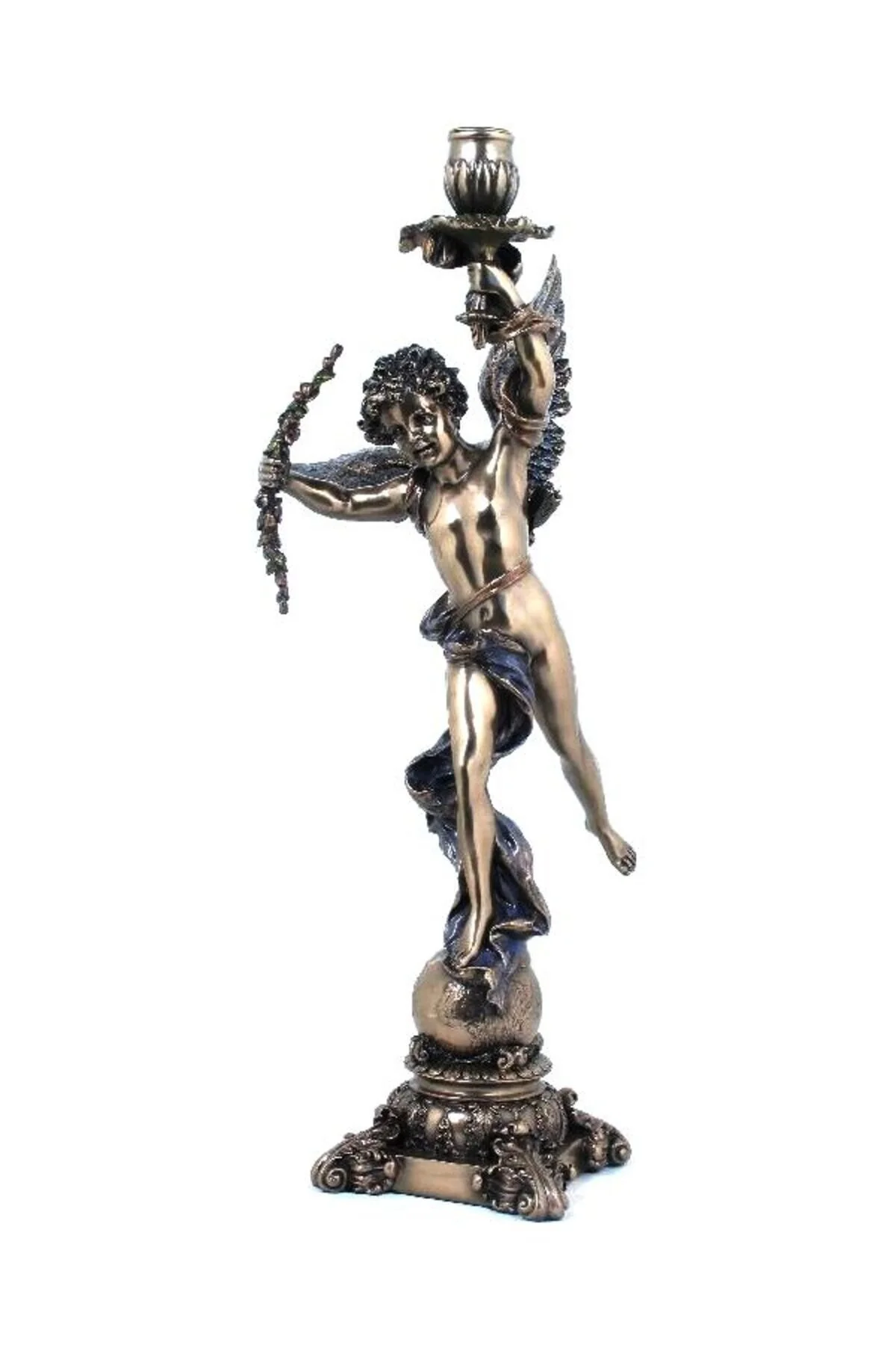 فیگور شکل جاشمعی فرشته کوپید VERONESE 45CM ehobim