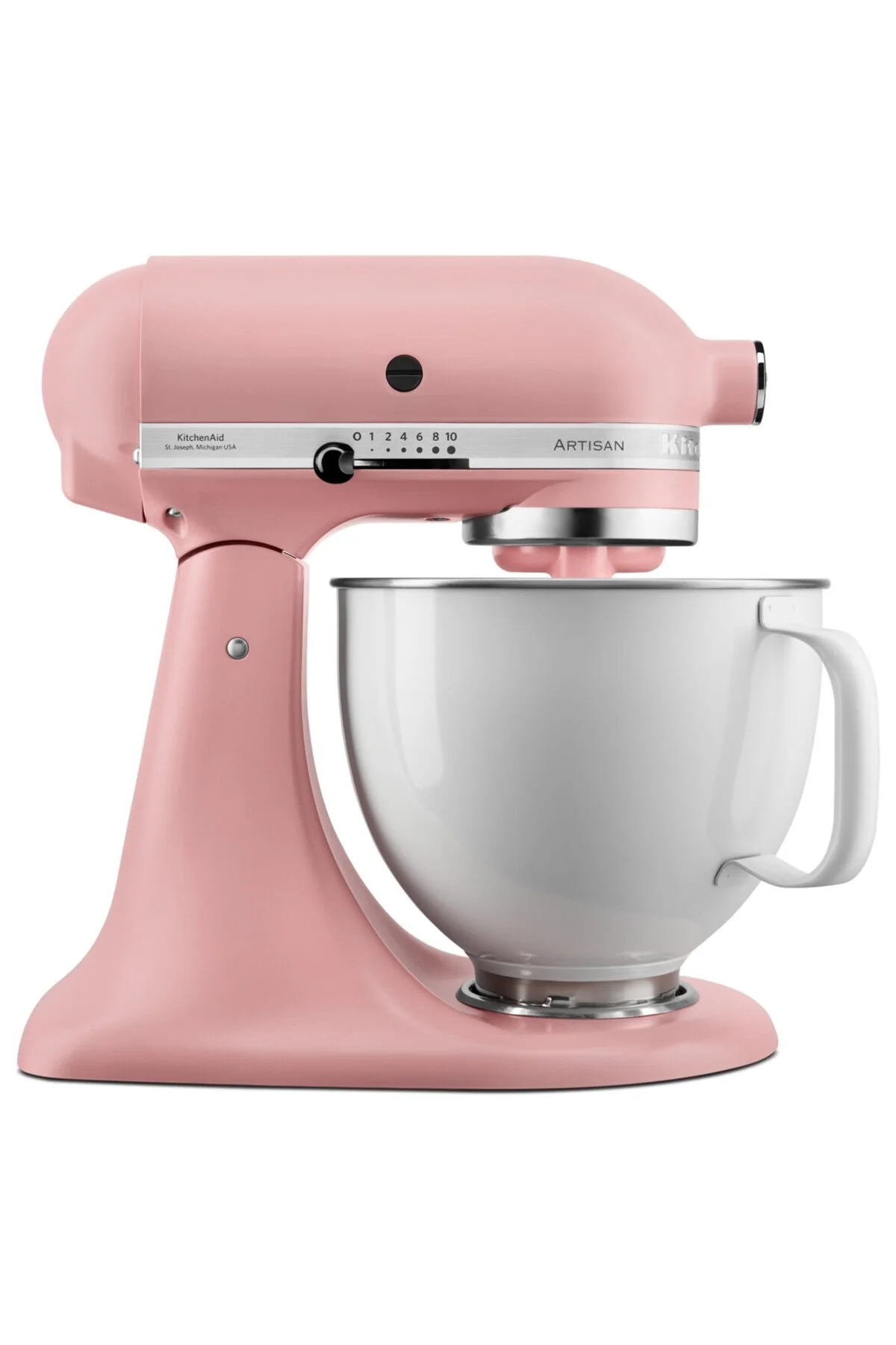 قطعه یدکی مخلوط کن 48 لیتر برای کاسه استیل ضدزنگ میکسر سفید 5Ksm5Ssbwh ایستاده است  Kitchenaid