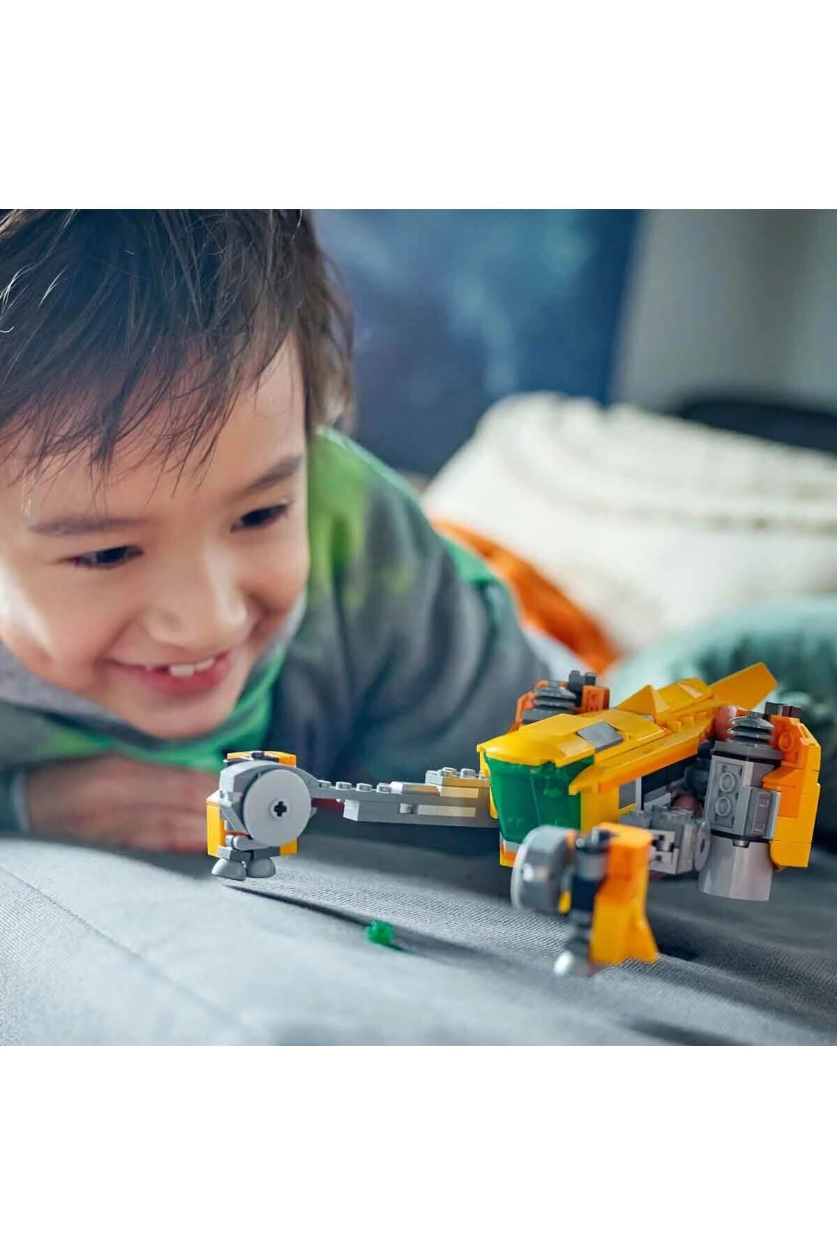 لگو و اسباب بازی های ساخت محور پسرانه دخترانه بچگانه کشتی موشک کودک مارول 76254 LEGO