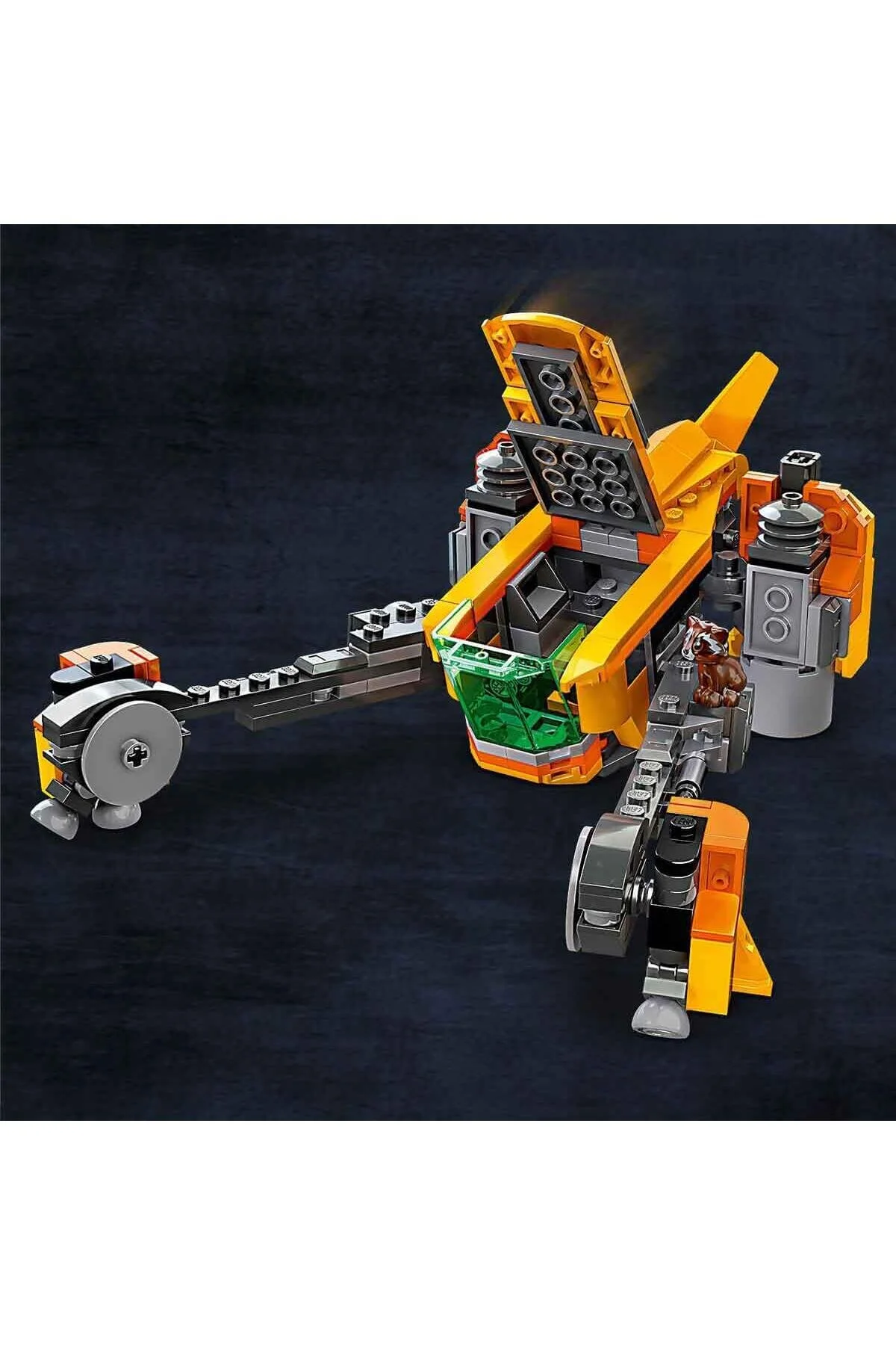لگو و اسباب بازی های ساخت محور پسرانه دخترانه بچگانه کشتی موشک کودک مارول 76254 LEGO