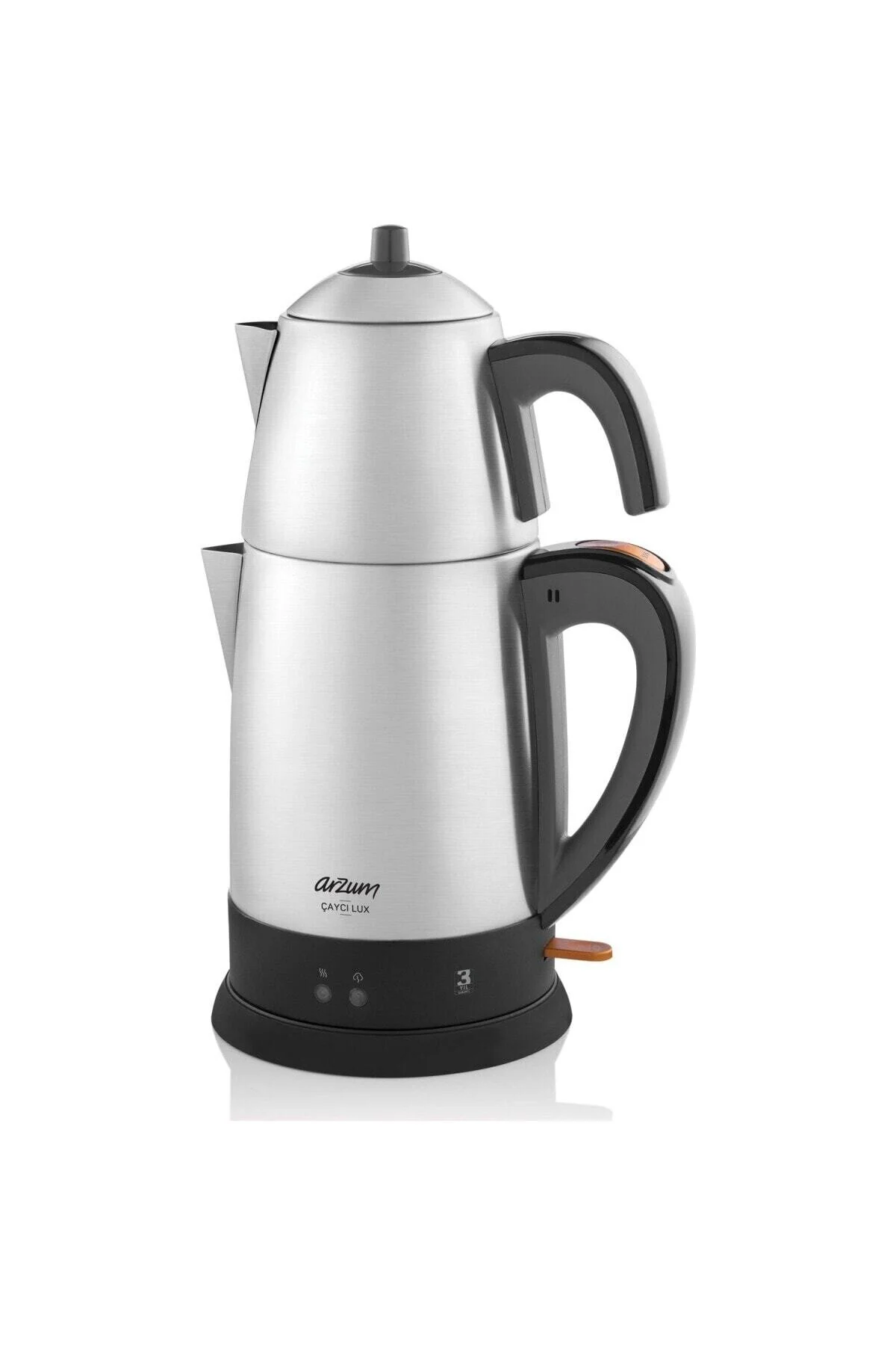 چای ساز دستگاه فولادی AR3051 لوکس 1800 W Arzum