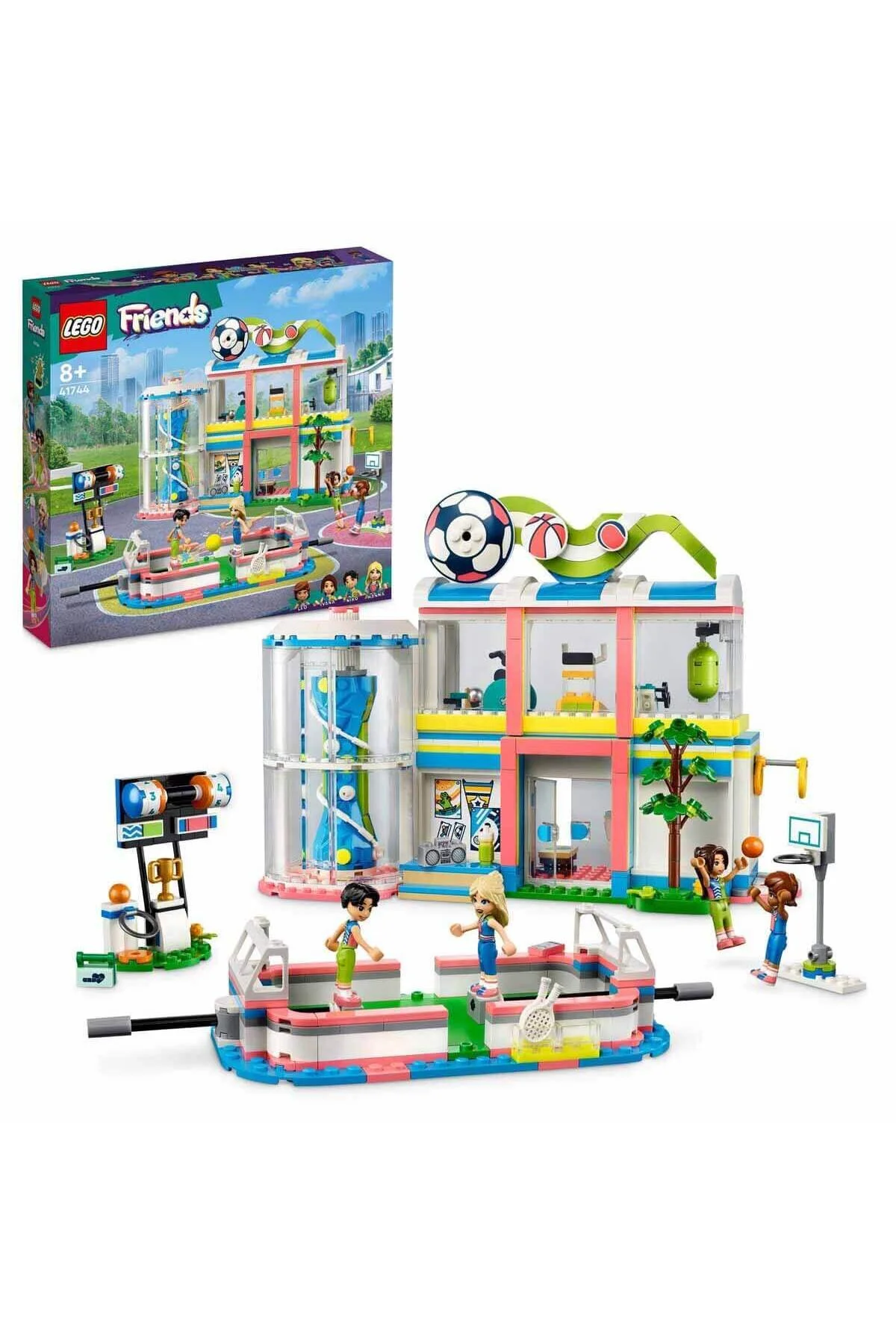 لگو و اسباب بازی های ساخت محور مرکز ورزشی دوستان 41744 از ترکیه LEGO