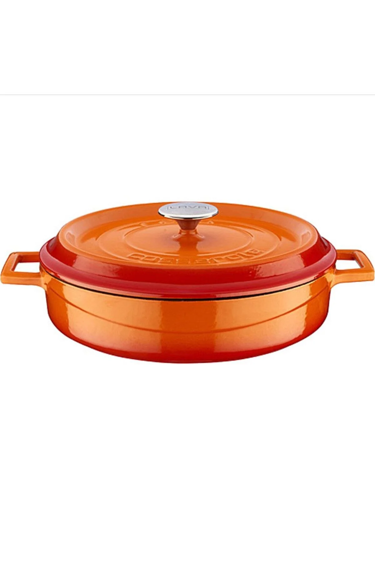 قابلمه گلدان ریخته گری با کیفیت بالا 28 سانتی متر Lava
