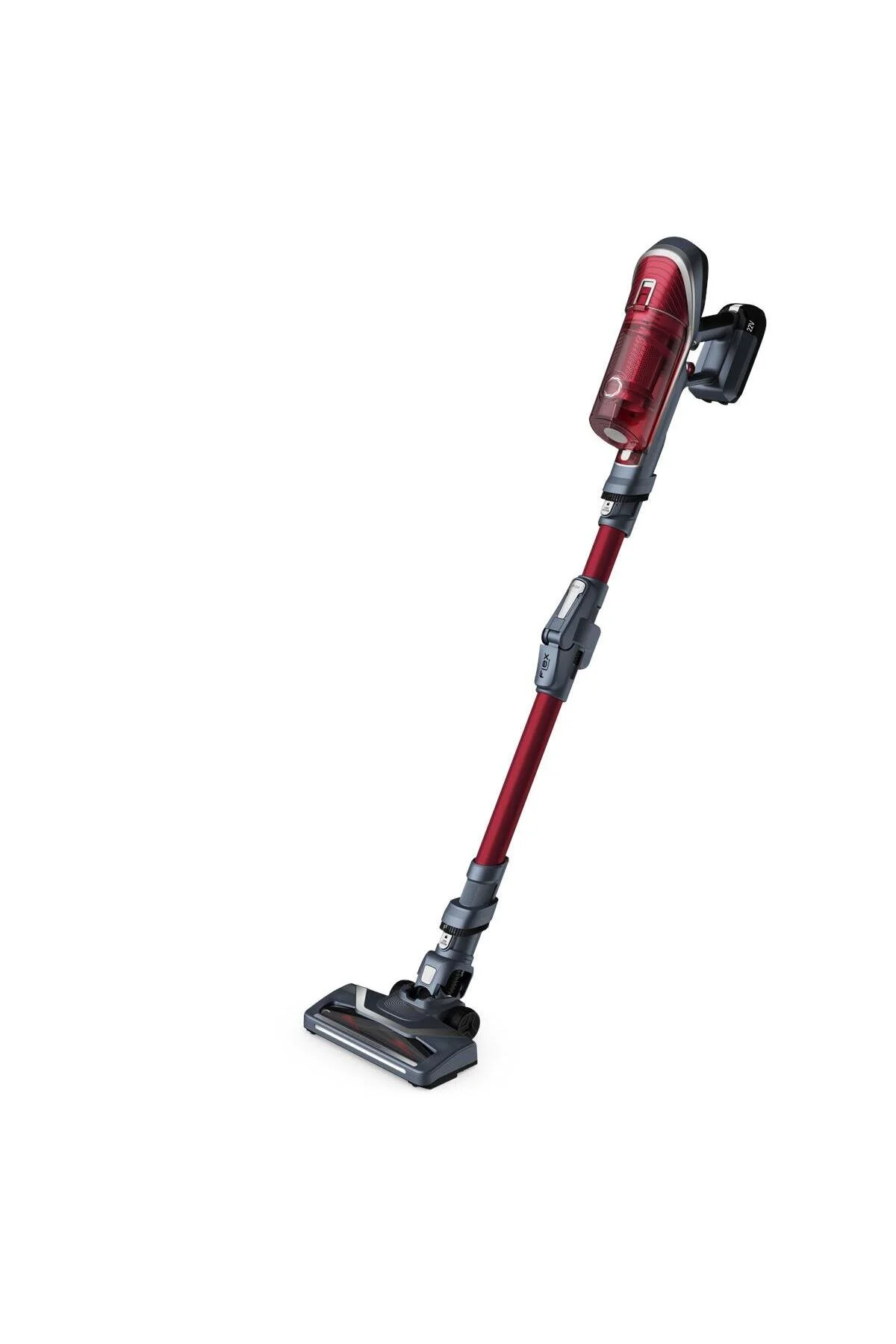 جاروبرقی ایستاده سفید جارو برقی شارژی قرمز تفال TEFAL