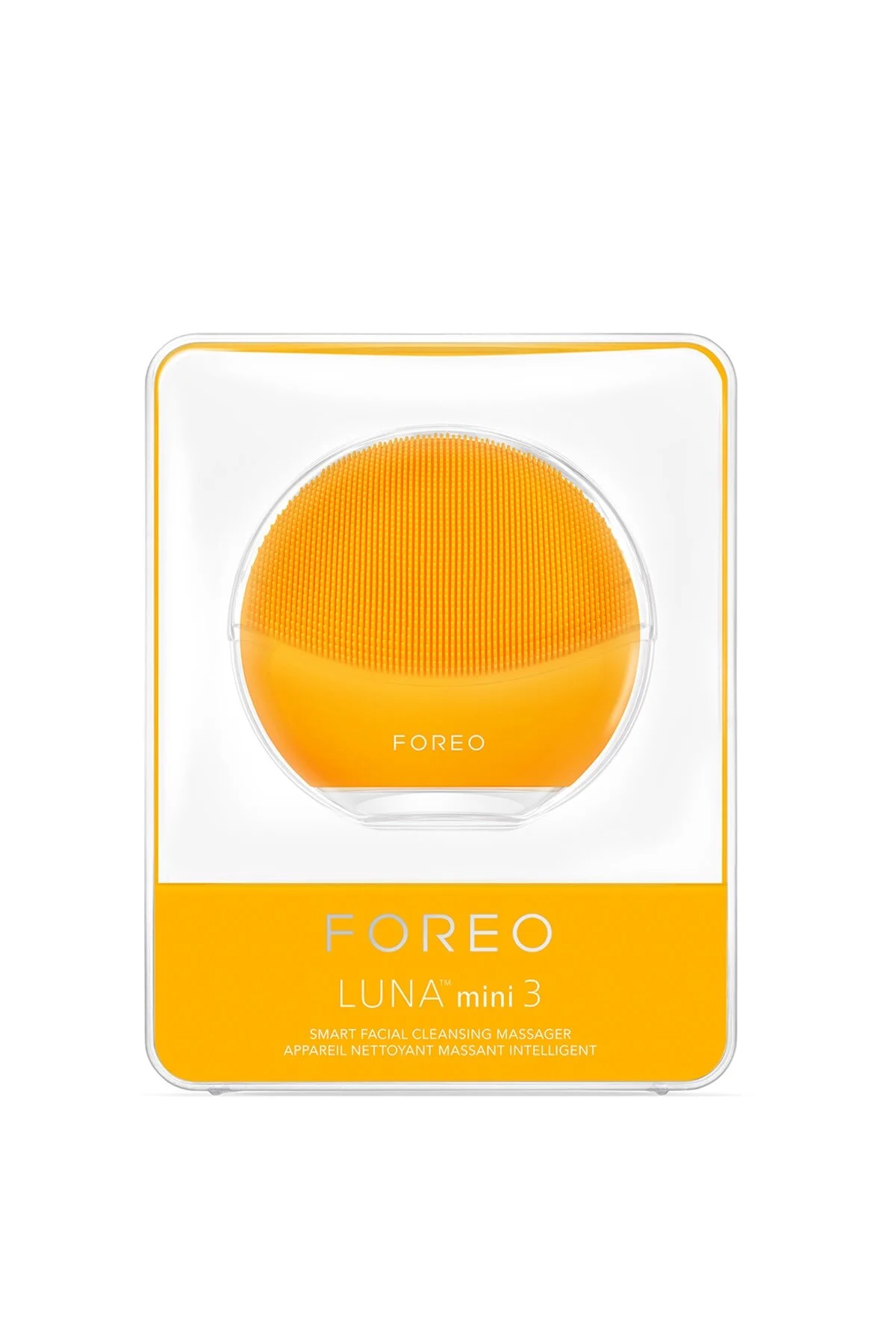 دستگاه شستشوی صورت زرد زنانه واتر جت لونا مینی 3 تمیز کردن و ماساژ Foreo