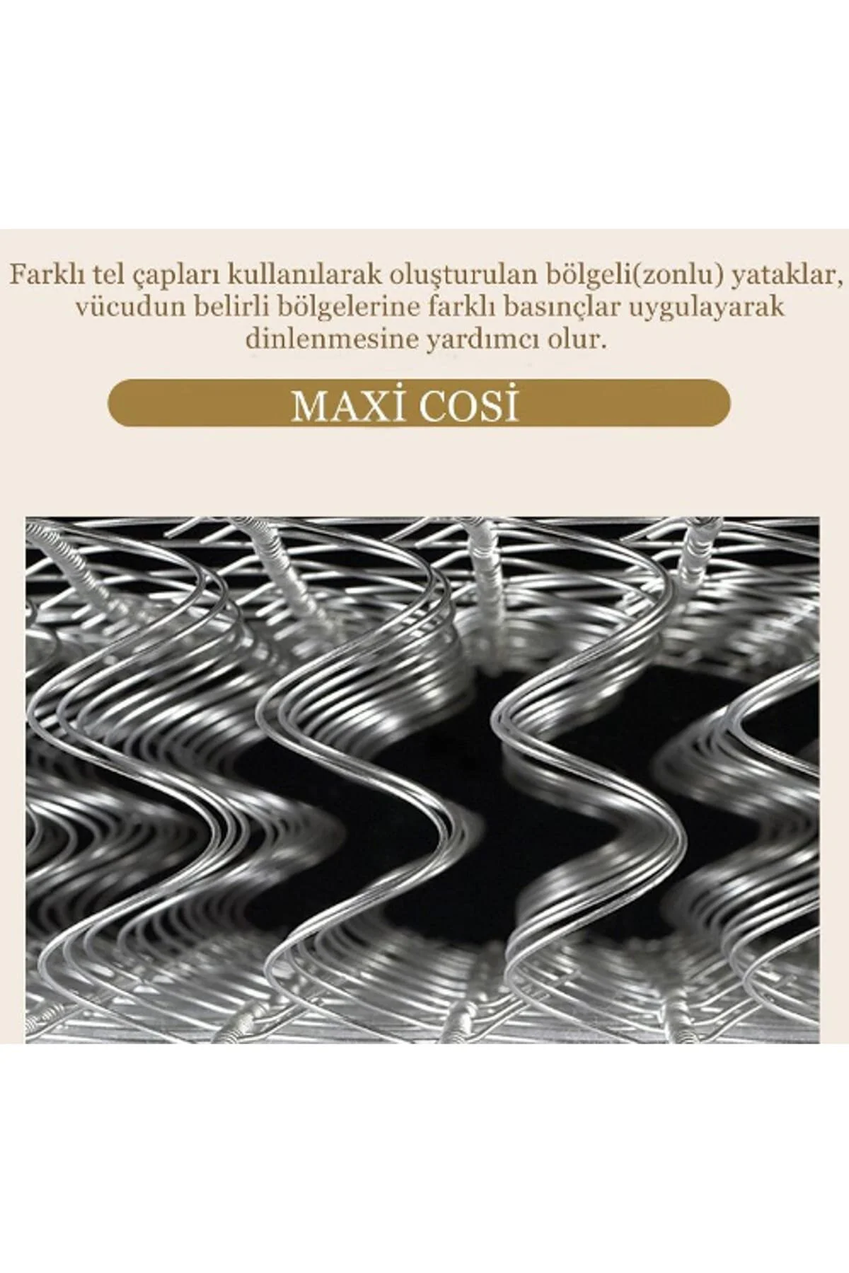 تشک سفید مردانه و زنانه فنری ارتوپدی 80x180 سانتی متری پنبه ای شیرین Maxi Cosi لوکس Maxi-Cosi