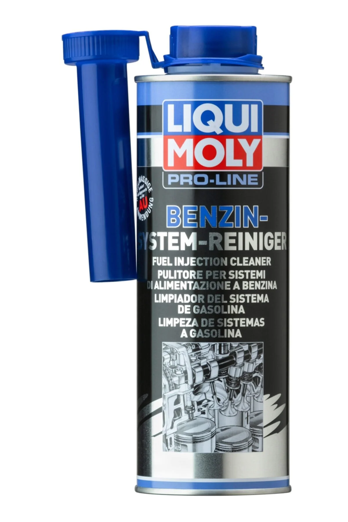 محصول صرفه جویی سوخت پاک کننده سیستم بنزینی PRO LINE 500 میلی لیتر تاریخ تولید جدید Liqui Moly