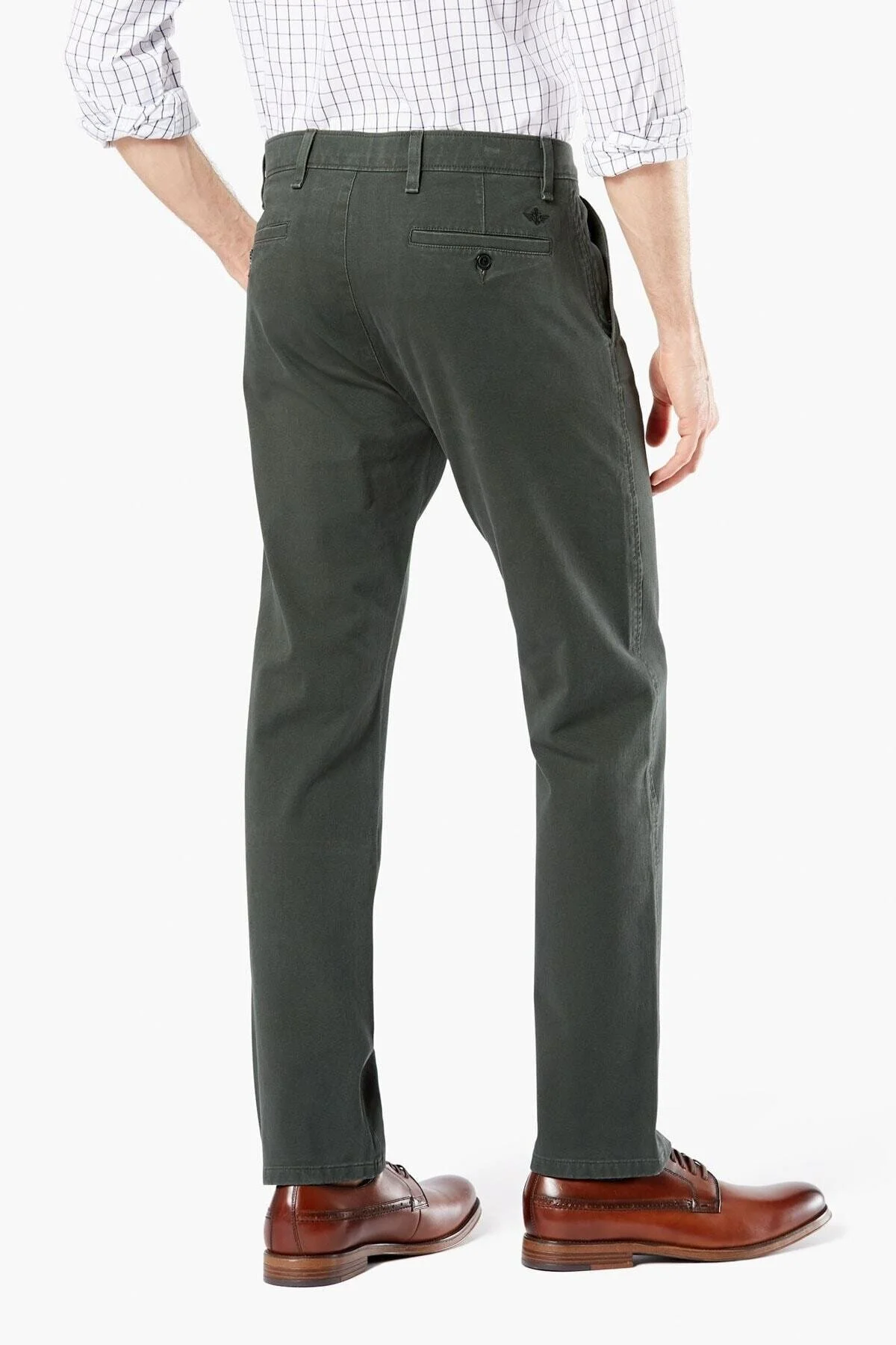 شلوار ورزشی خاکستری مردانه شلوارهای Chino 360 Flex Smart Slim Fit لیوایز Dockers