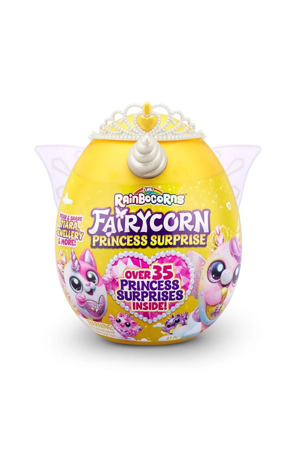 اسباب بازی های پشمی PRINCESS FAIRYCORN SURPRISE S6 9281 GRAY Rainbocorns