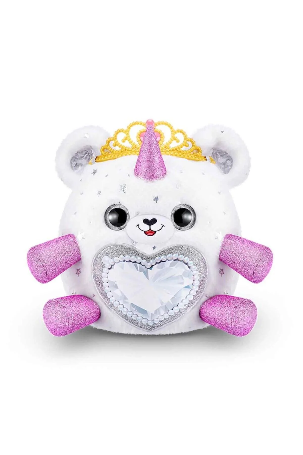 اسباب بازی های پشمی PRINCESS FAIRYCORN SURPRISE S6 9281 GRAY Rainbocorns