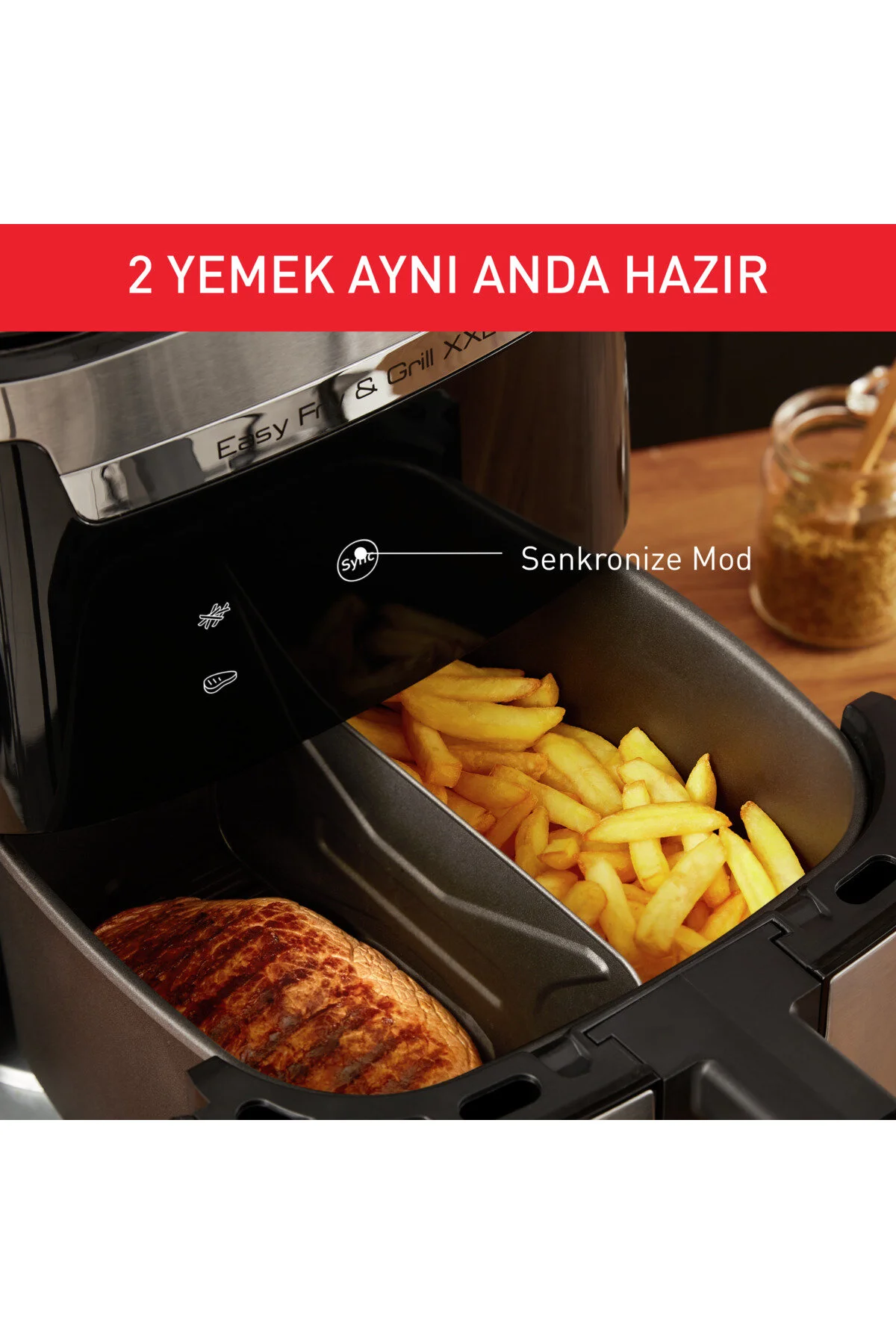 سرخ کن همه کاره مشکی تفال Tefal