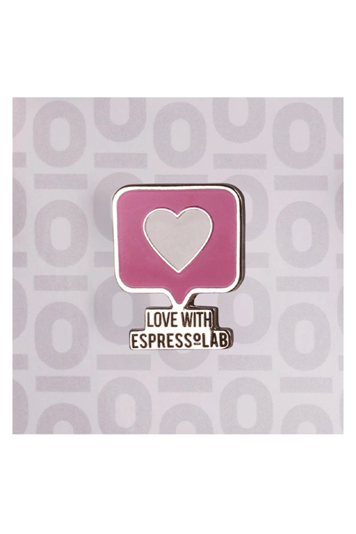 روزه PIN LOVE NO:5 طراحی نشان شیک و سرگرم کننده اسپرسو لب Espressolab