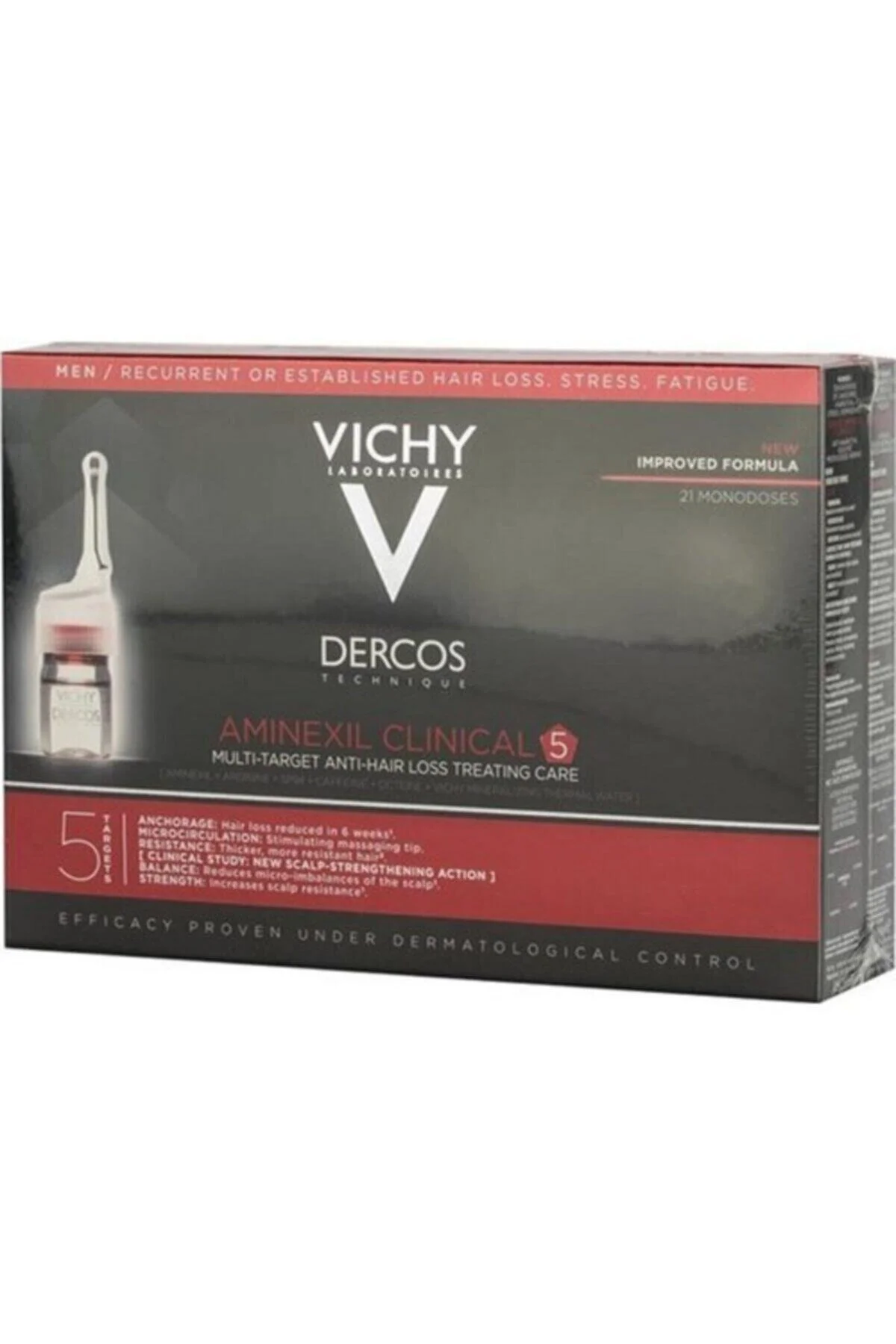 سرم و روغن مو مراقبت سریع قوی 21X6 میل .. ویشی Vichy