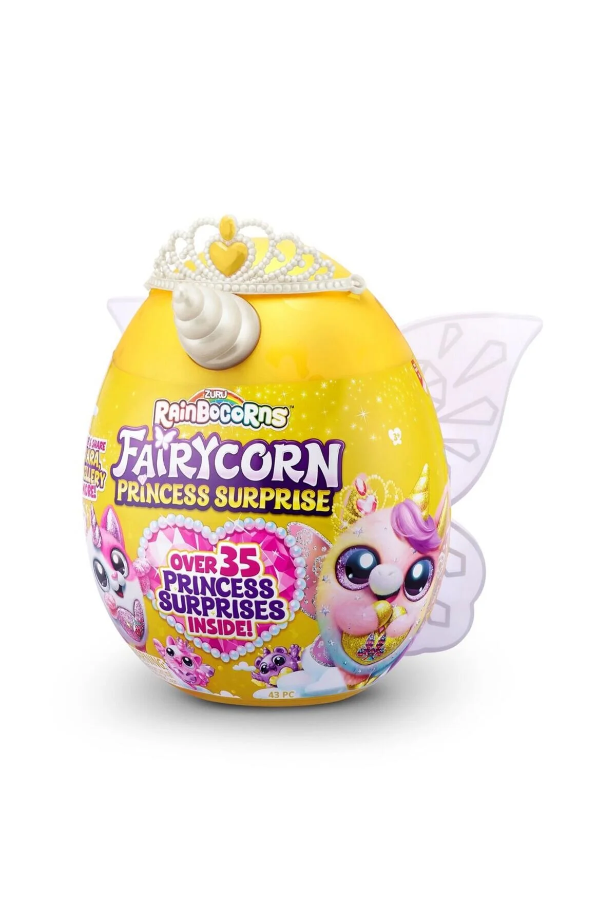 اسباب بازی های پشمی PRINCESS FAIRYCORN SURPRISE S6 9281 GRAY Rainbocorns