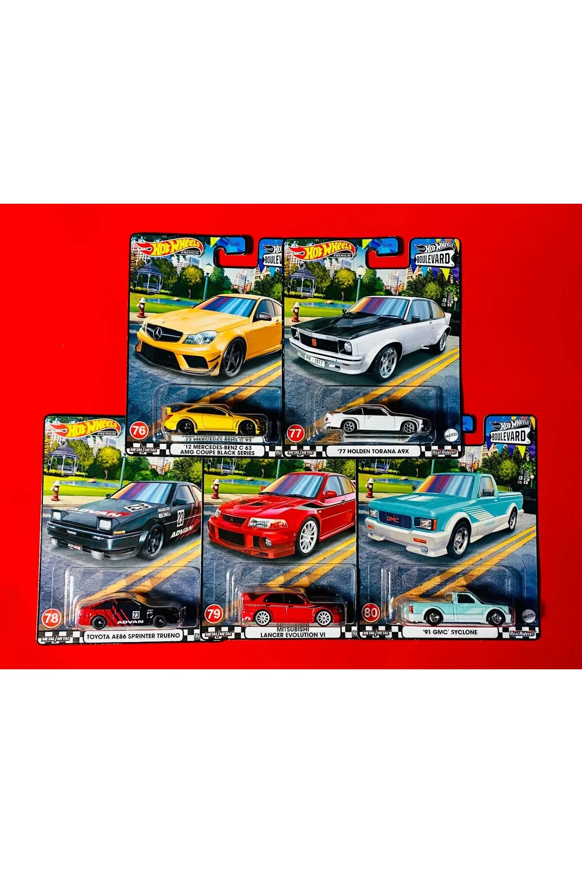 ماشین اسباب بازی مجموعه بلوار ممتاز هات ویلز اورجینال HOT WHEELS