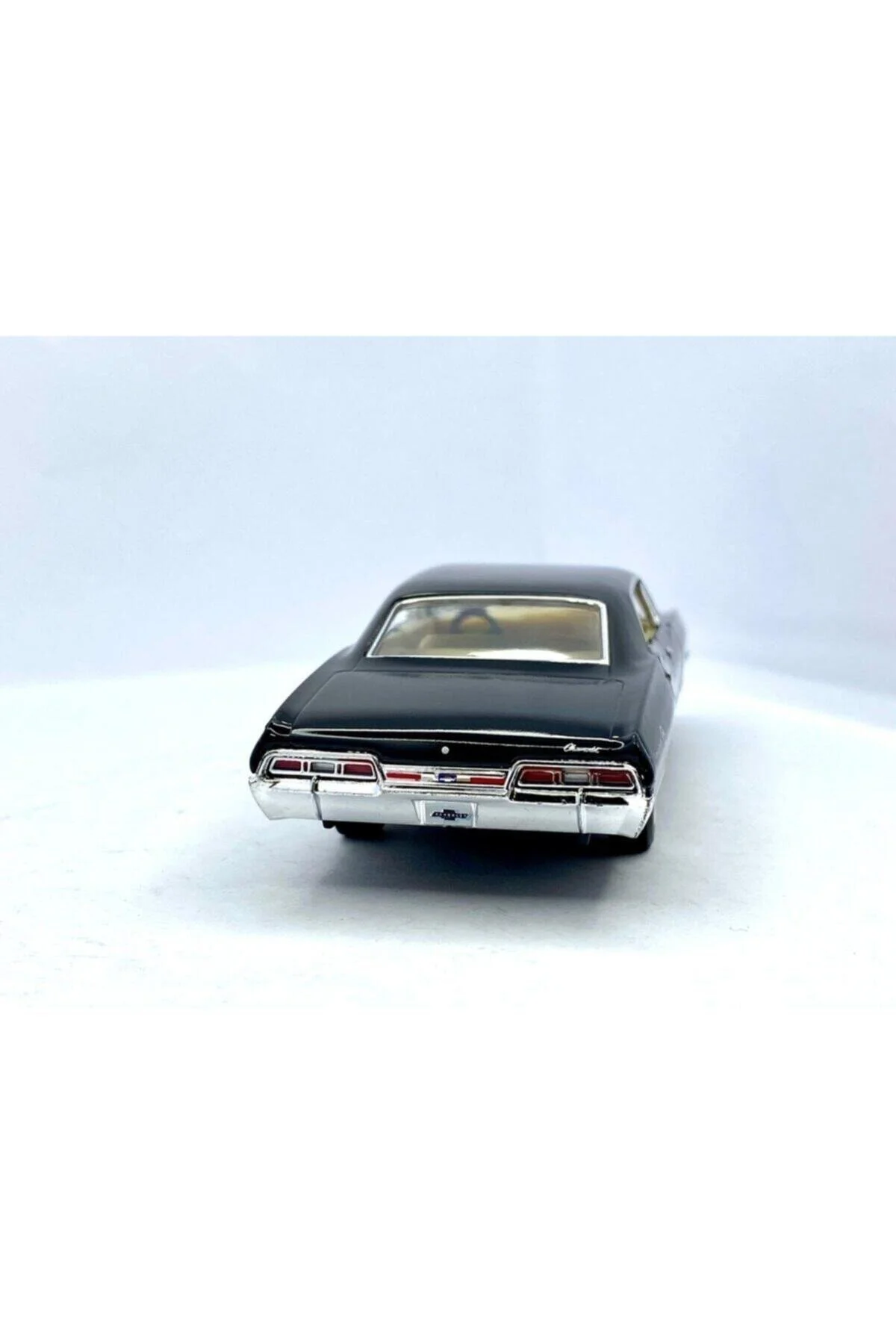 ماشین اسباب بازی PULL DROP 1967 شورولت ایمپالا مشکی VARDEM TOY CAR Kinsmart