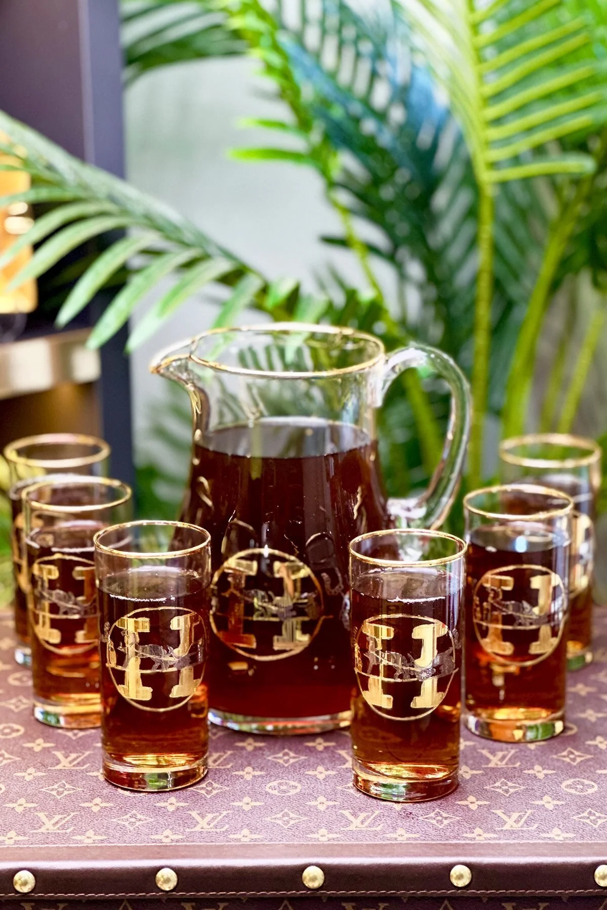 ARTER Home لیوان نوشابه 6 تکه H الگوی طلا