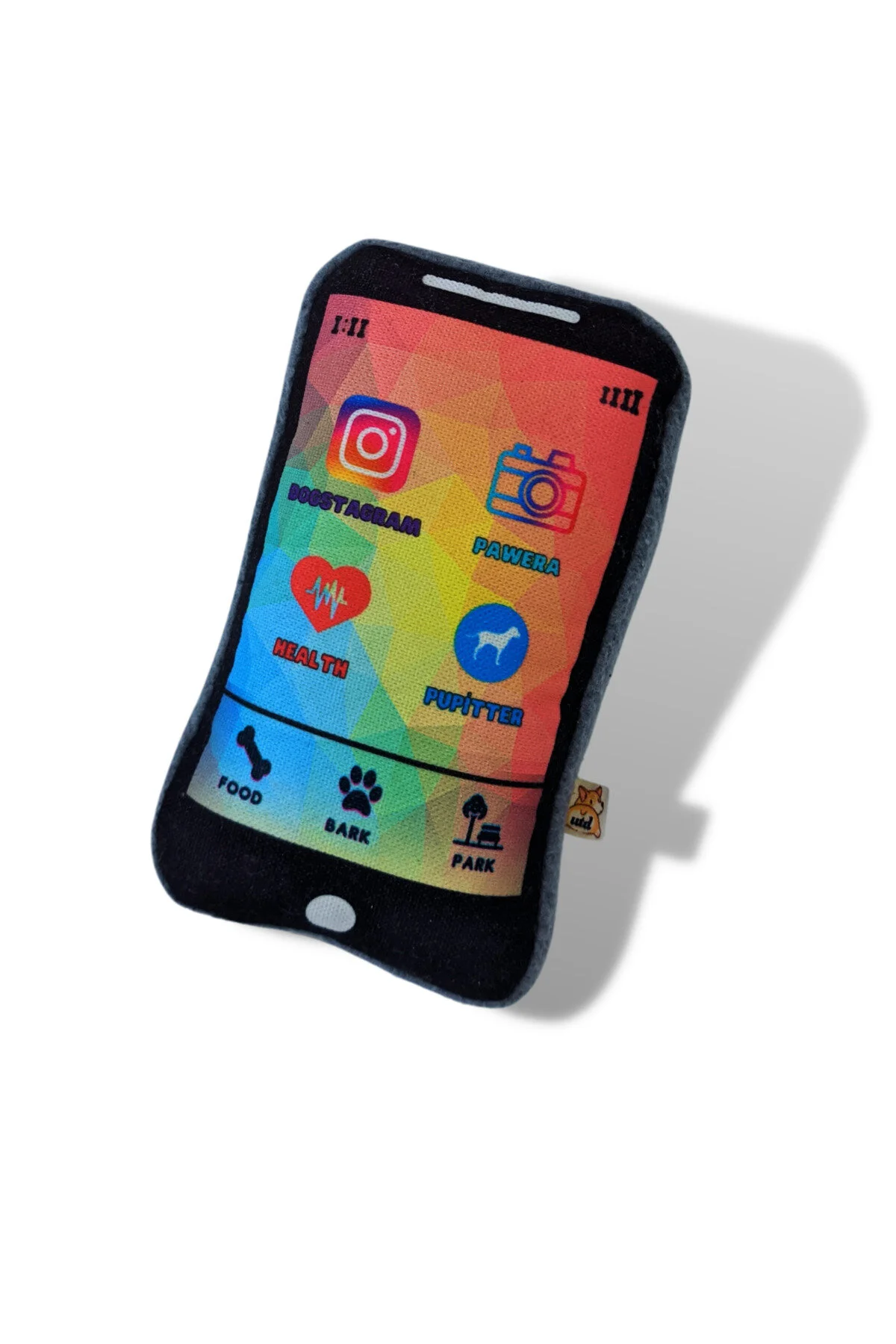 اسباب بازی سگ چند رنگ Pawphone Sound تلفن همراه + Chicky Bone Dog Toy UTD2LKOPAWCHC UTDpet