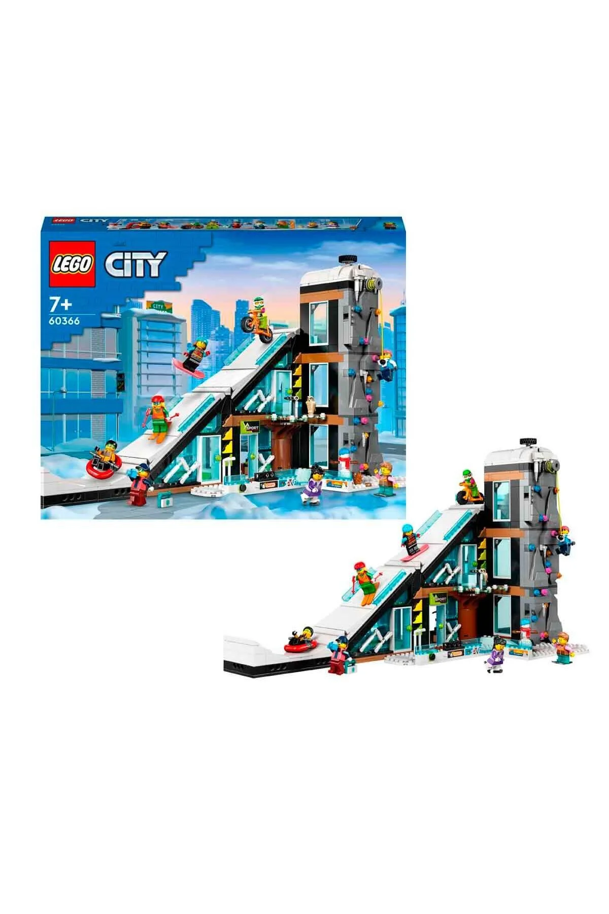 اسباب بازی های دیگر مرکز اسکی و کوهنوردی شهرستان 60366 اورجینال LEGO